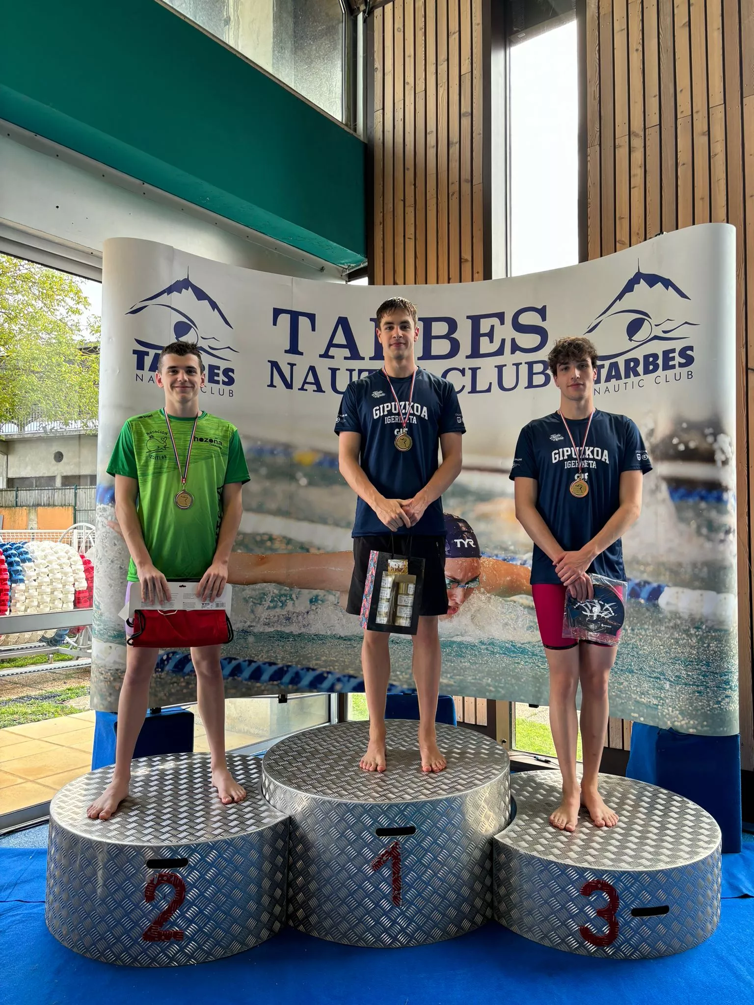 Hugo Barrio en los 100 libre