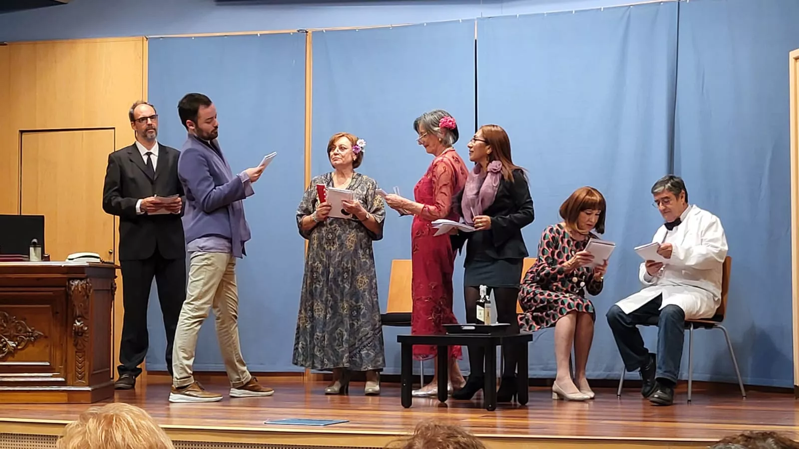 Grupo de Teatro Leído de Fundación Ibercaja en Huesca