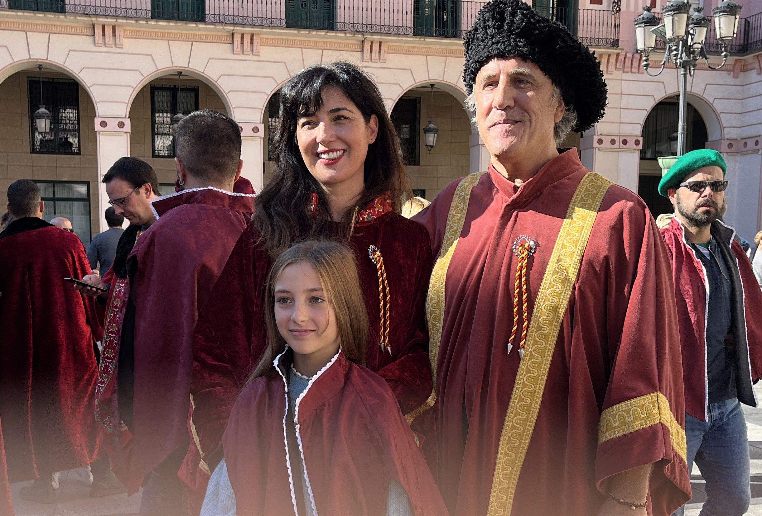 Huesca vuelve al s. XVII con la representación de la elección de los oficios. Foto: Mercedes Manterola 