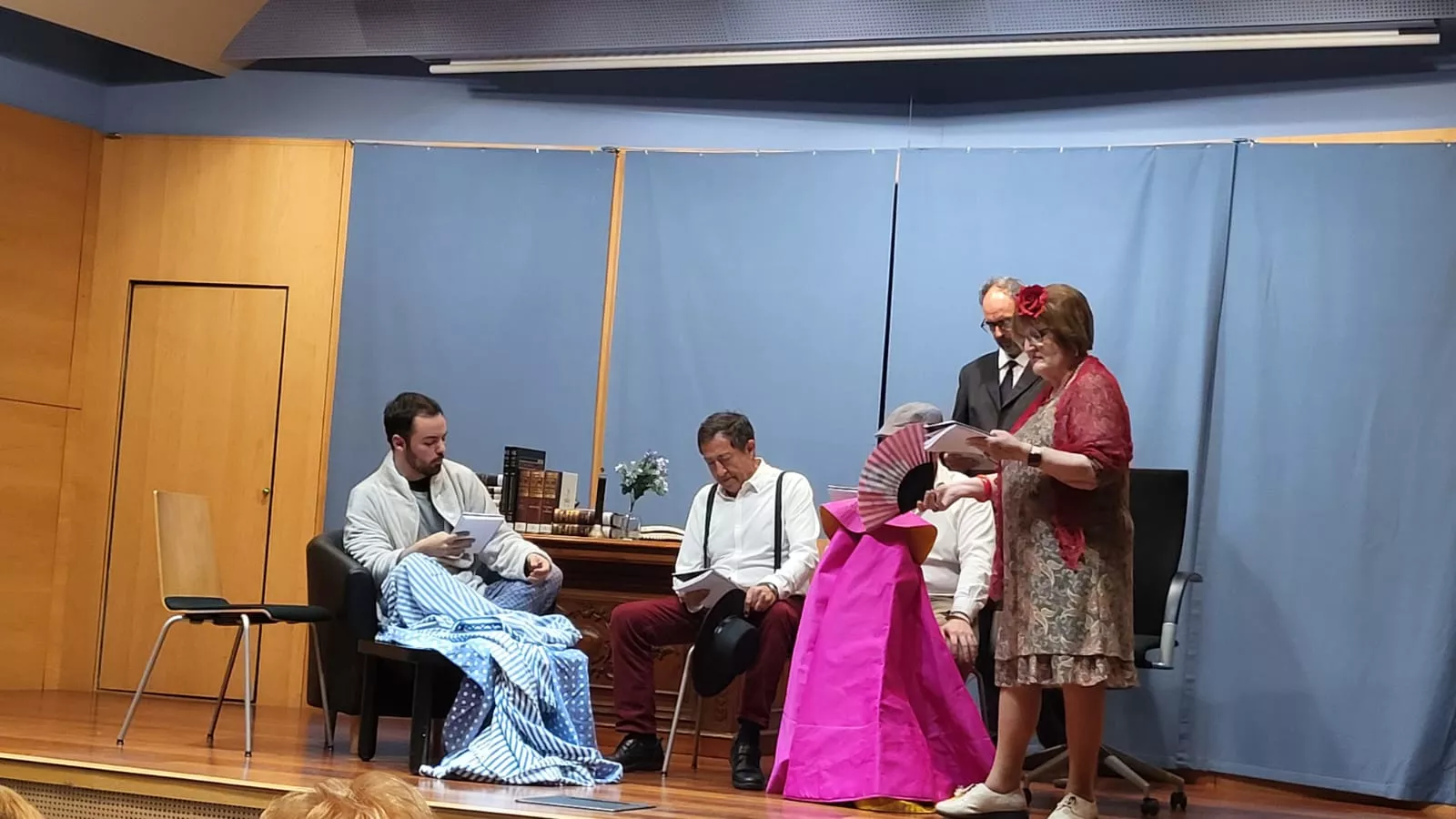 Grupo de Teatro Leído de Fundación Ibercaja en Huesca