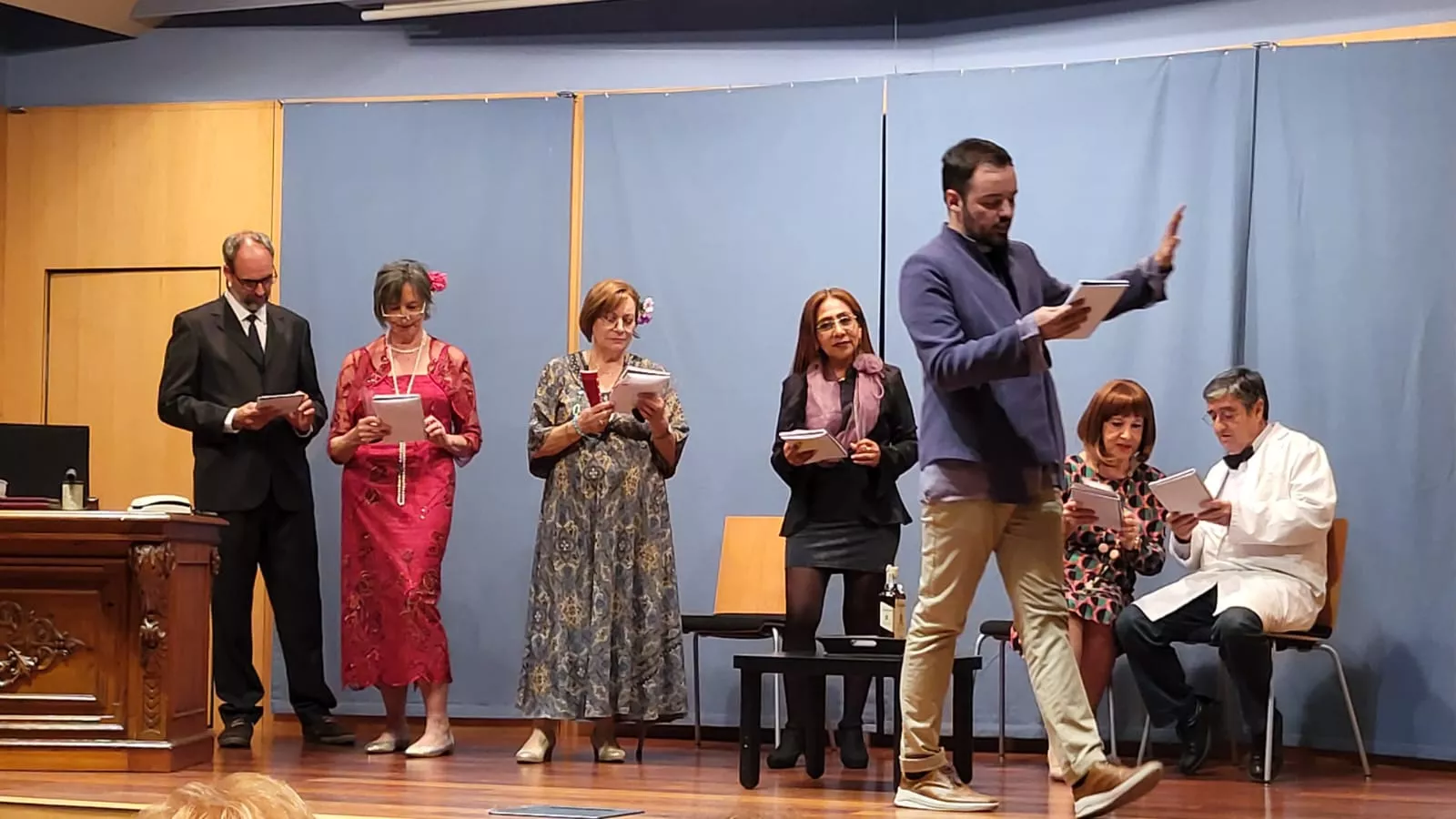 Grupo de Teatro Leído de Fundación Ibercaja en Huesca