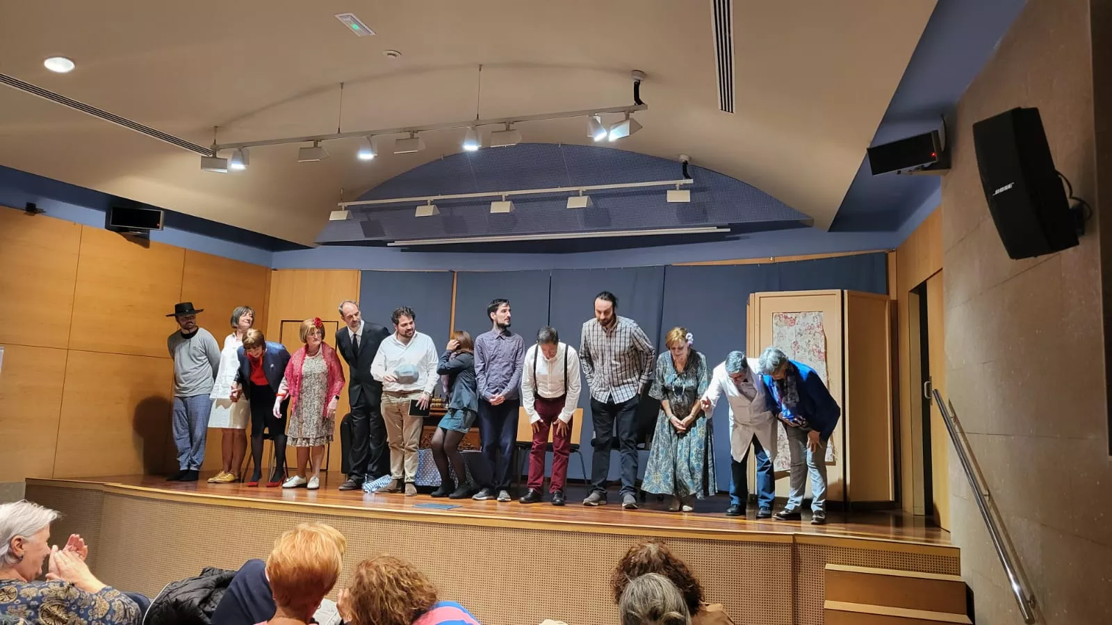 Grupo de Teatro Leído de Fundación Ibercaja en Huesca