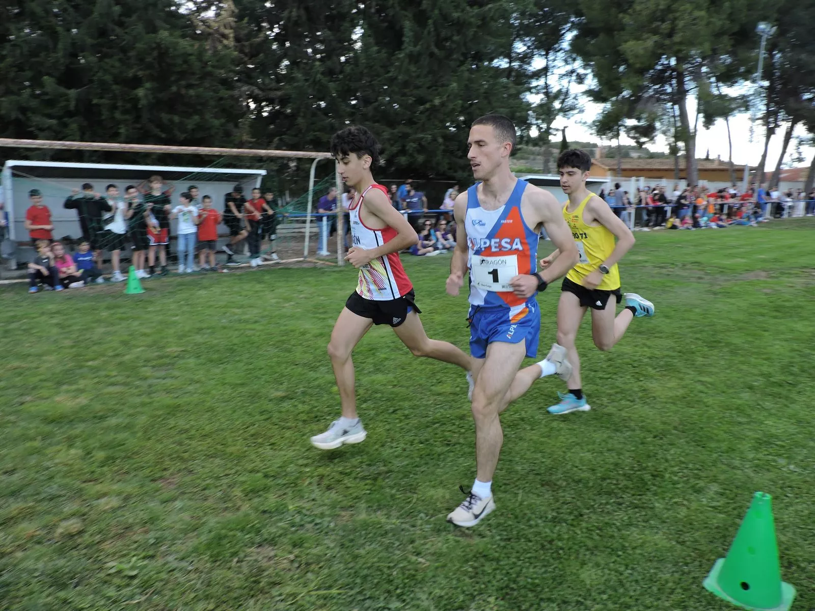 Trio de cabeza masculino