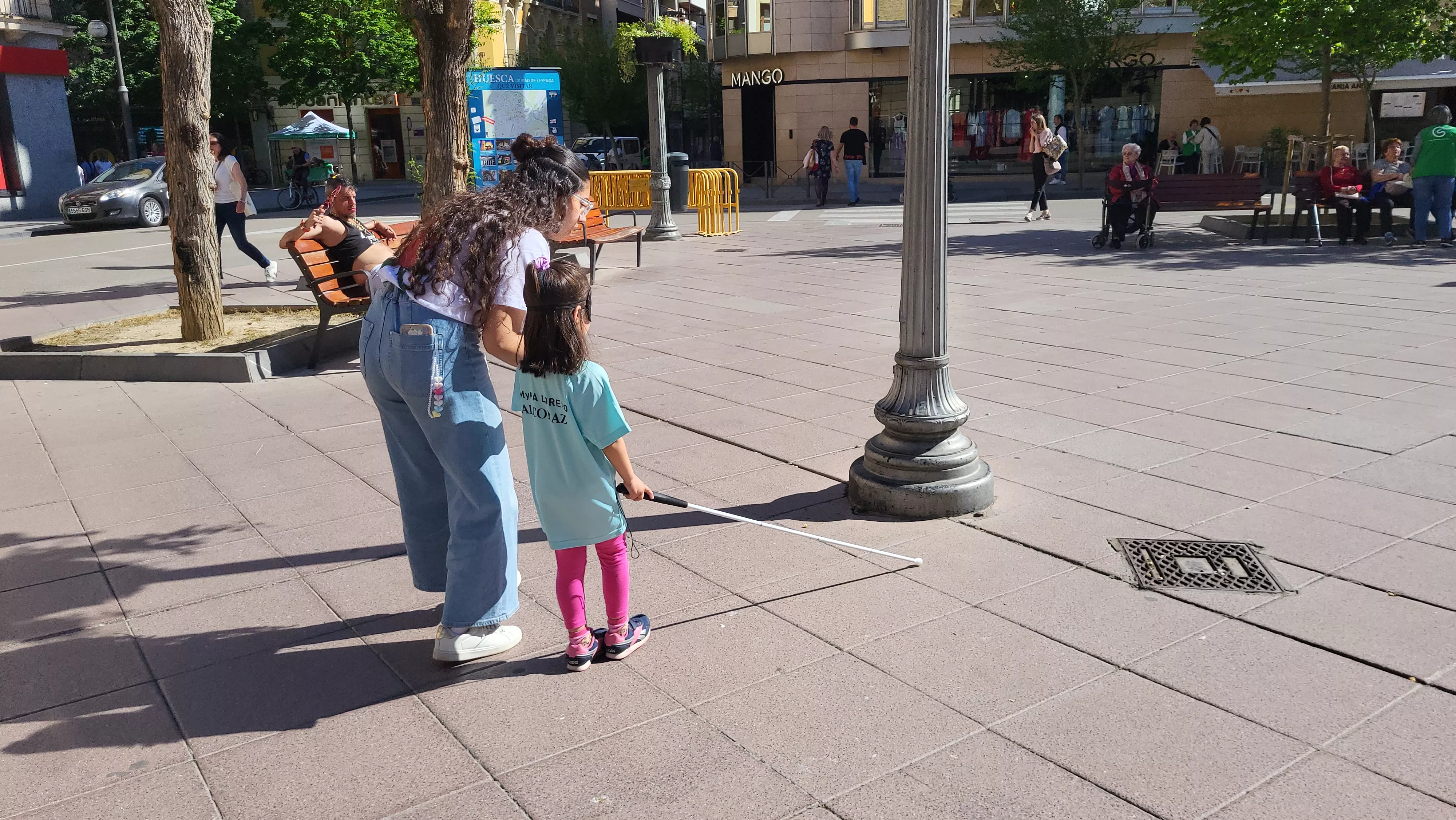 Celebración en Huesca del Día del Juego en la Calle. Foto Mercedes Manterola