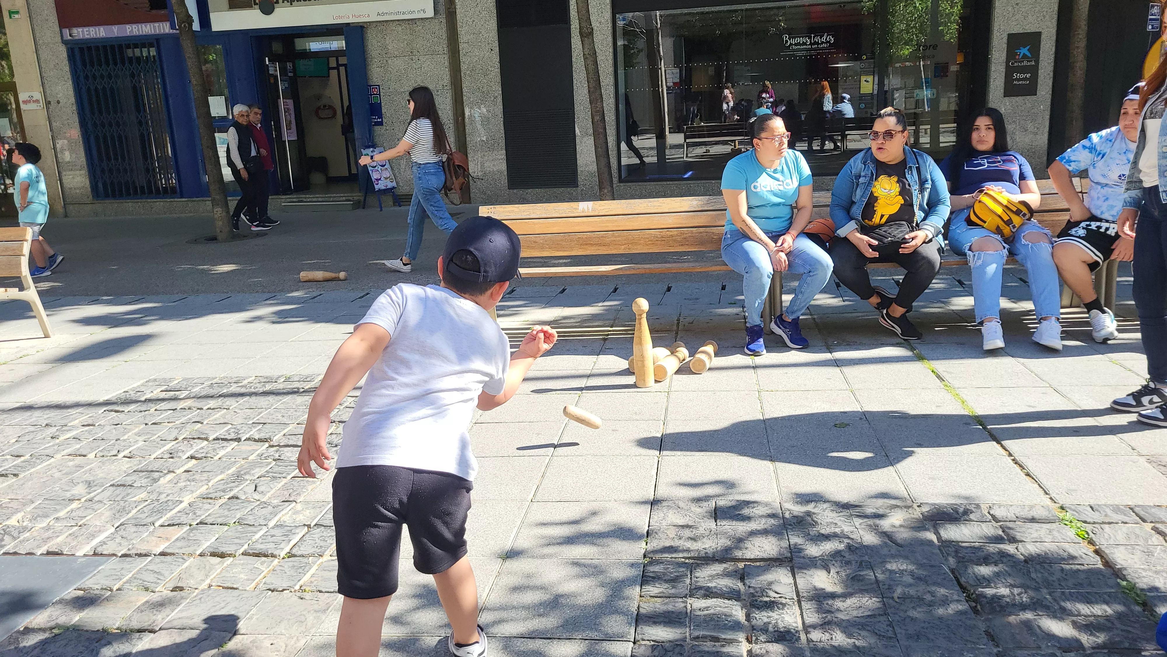 Celebración en Huesca del Día del Juego en la Calle. Foto Mercedes Manterola