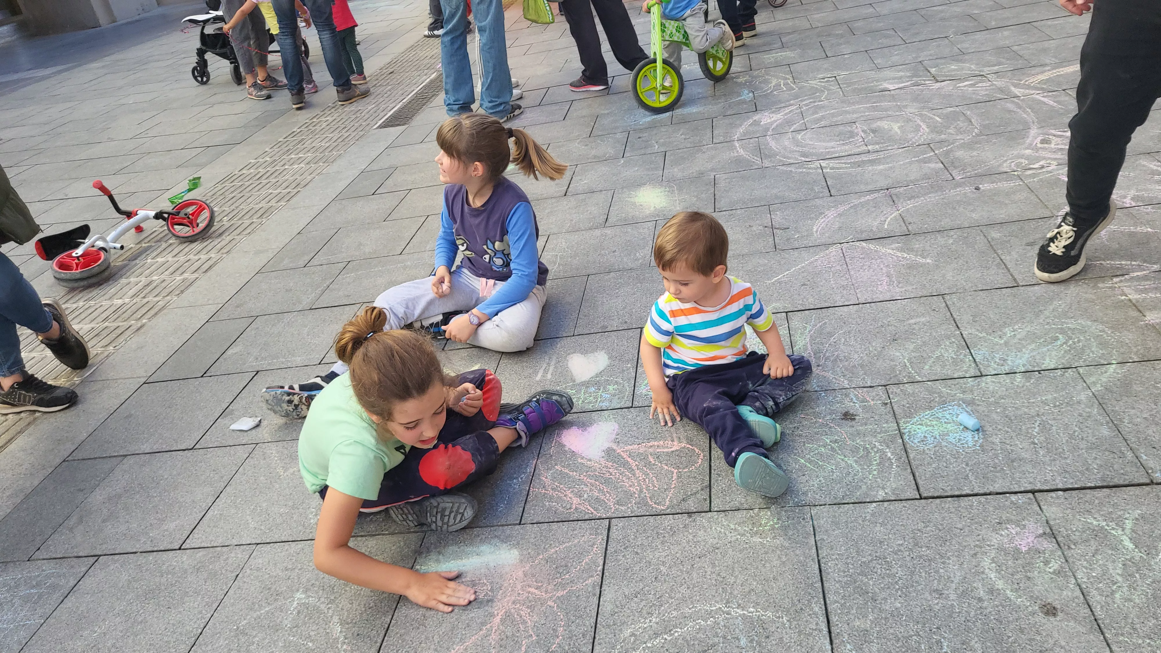 Celebración en Huesca del Día del Juego en la Calle. Foto Mercedes Manterola