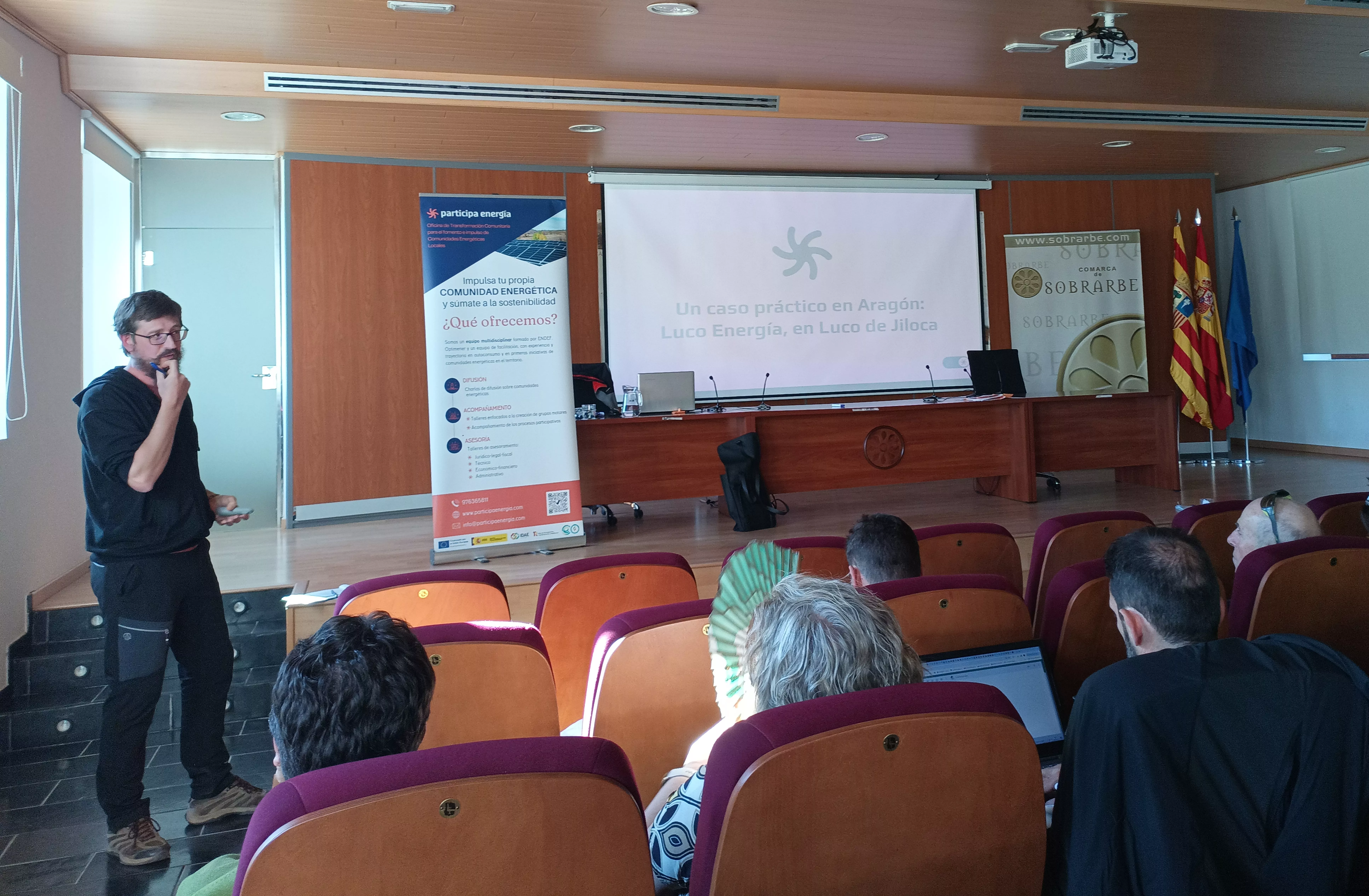  Exposición sobre la experiencia de Luco de Jiloca en la creación de una comunidad energética.