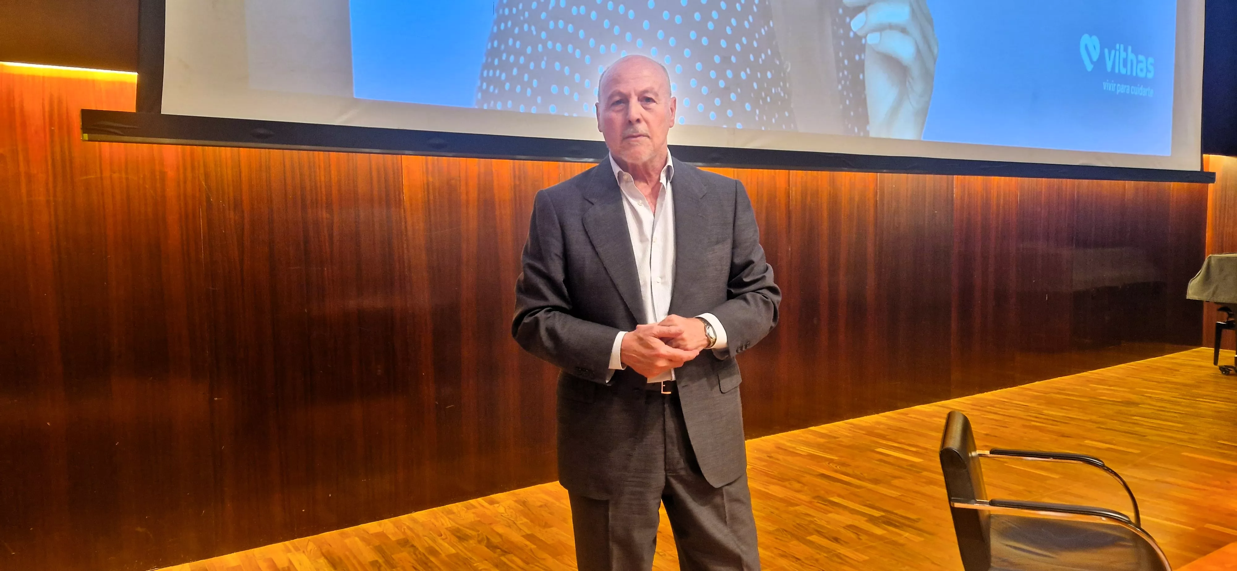 Juan Antonio Corbalán, en Huesca. Foto Myriam Martínez