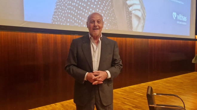 Juan Antonio Corbalán ha explicado su investigación. Foto Myriam Martínez Juan Antonio Corbalán ha explicado su investigación. Foto Myriam Martínez