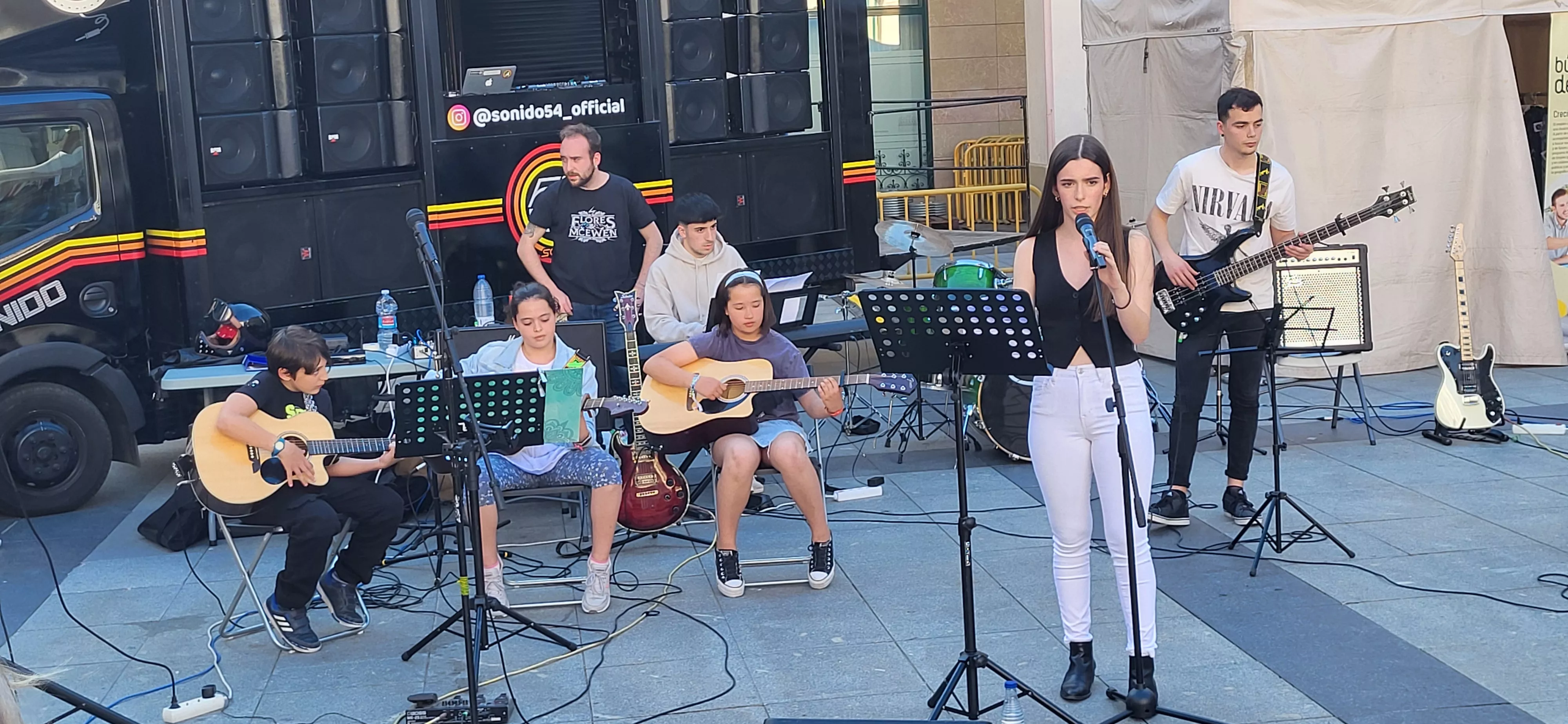  Festival de Moda Re- en la plaza López Allué de Huesca. Foto Mercedes Manterola