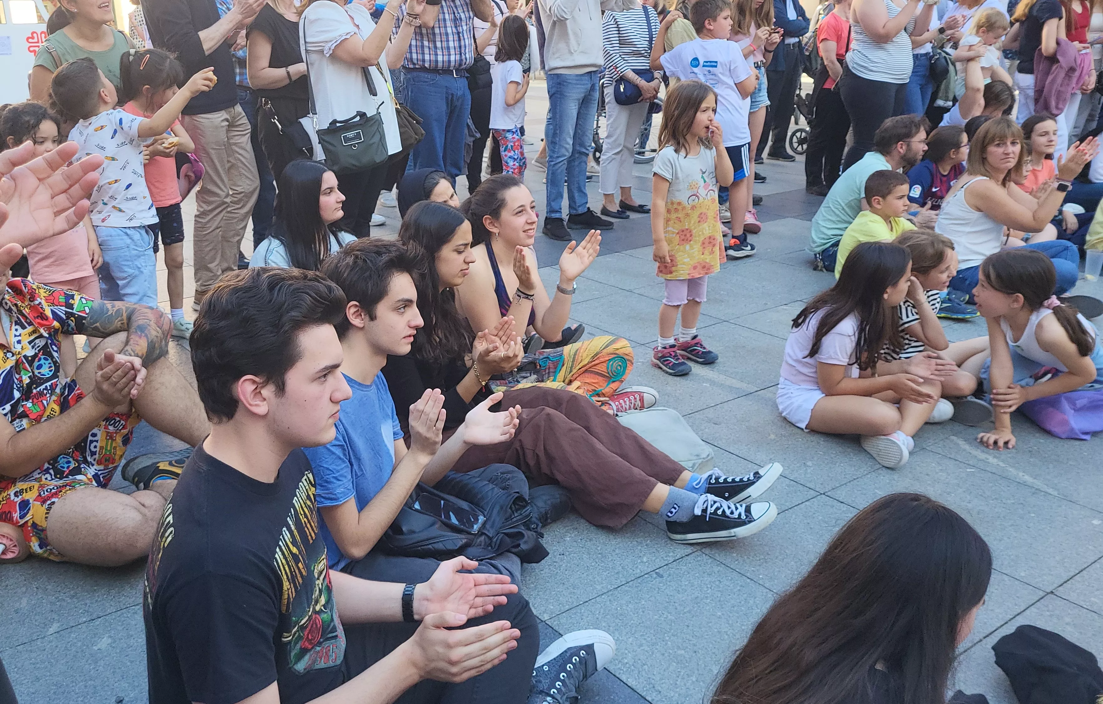  Festival de Moda Re- en la plaza López Allué de Huesca. Foto Mercedes Manterola