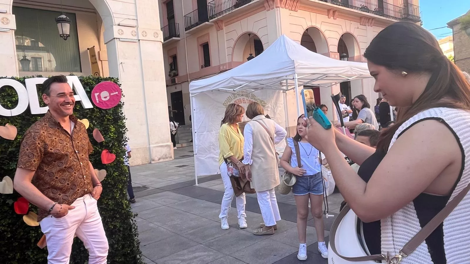  Festival de Moda Re- en la plaza López Allué de Huesca. Foto Mercedes Manterola