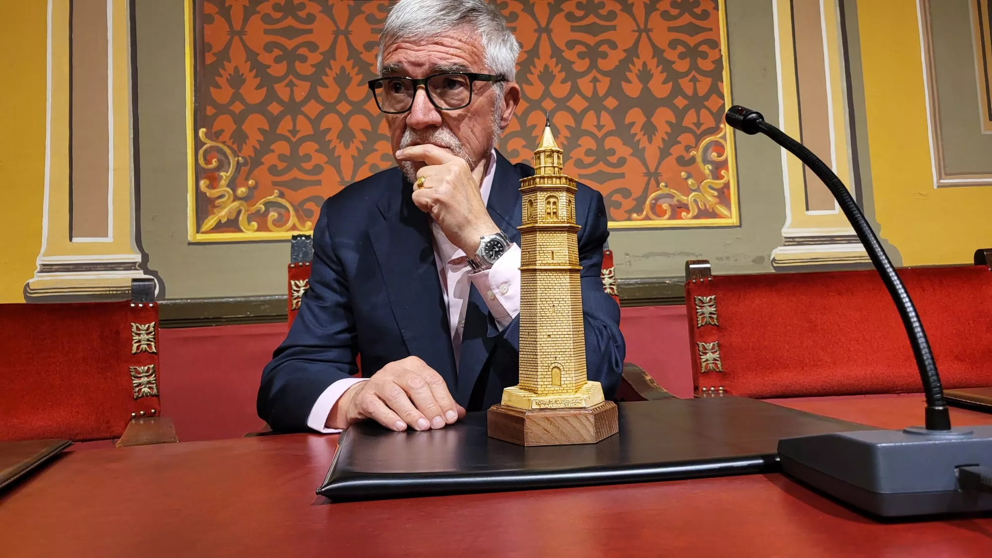 Mateo Valero en Barbastro