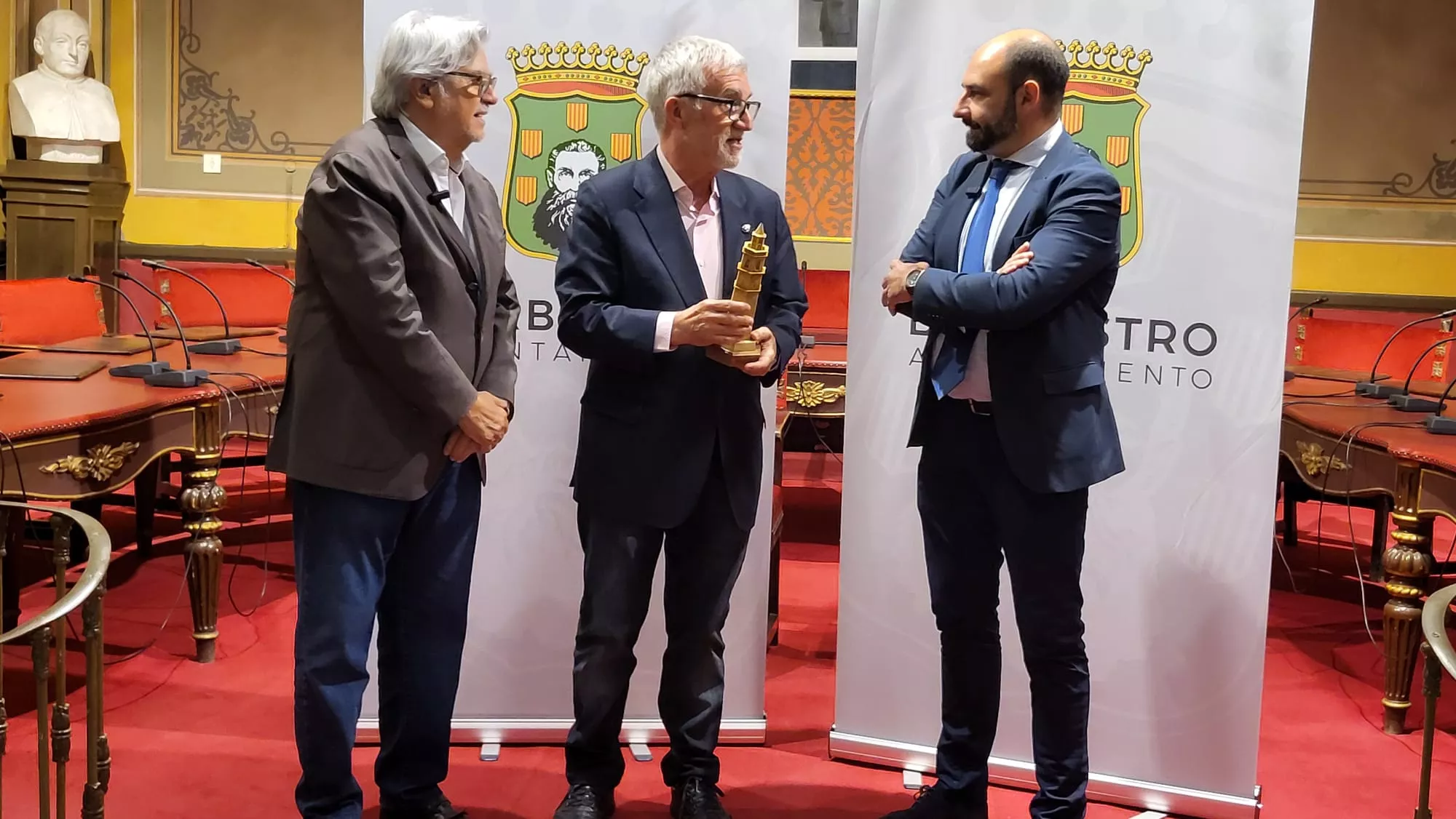 Mateo Valero en Barbastro