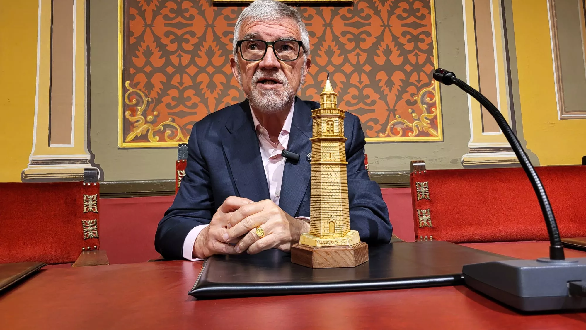 Mateo Valero en Barbastro