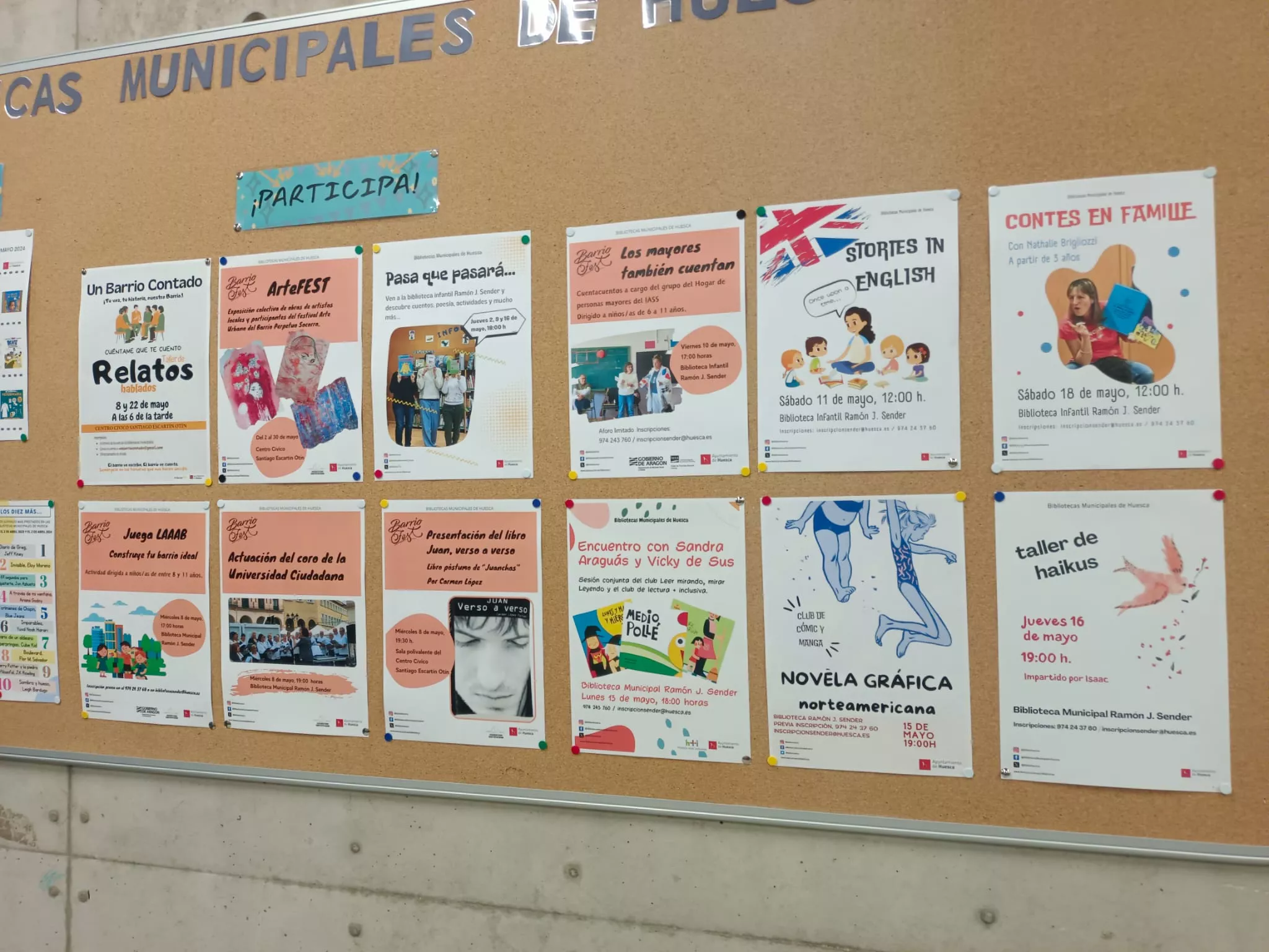 Biblioteca Ramón J. Sender. 