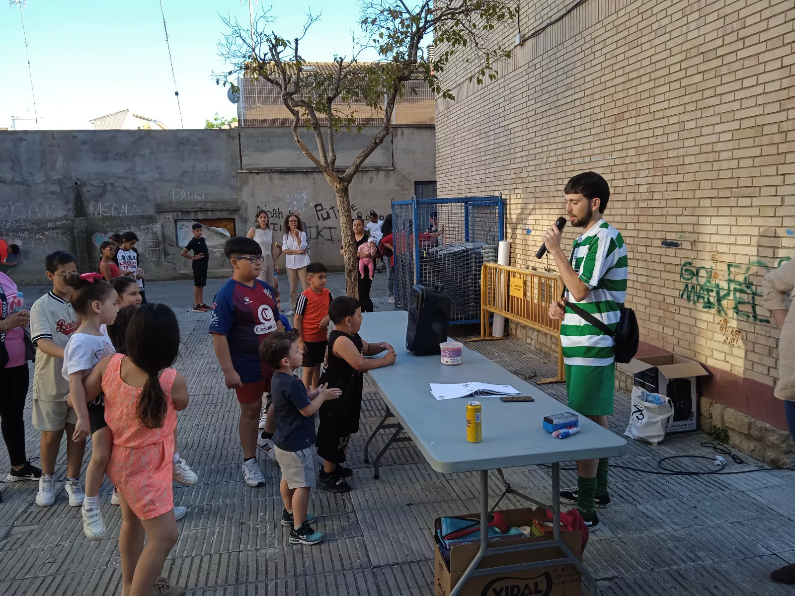 Actividades en el Barriofest 2024.