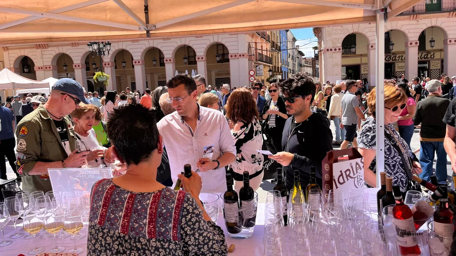 Huesca acoge el tour de la Ruta del Vino Somontano. Foto Mercedes Manterola