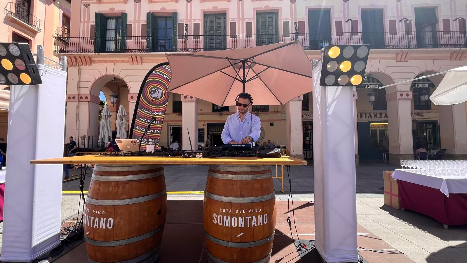 Huesca acoge el tour de la Ruta del Vino Somontano. Foto Mercedes Manterola