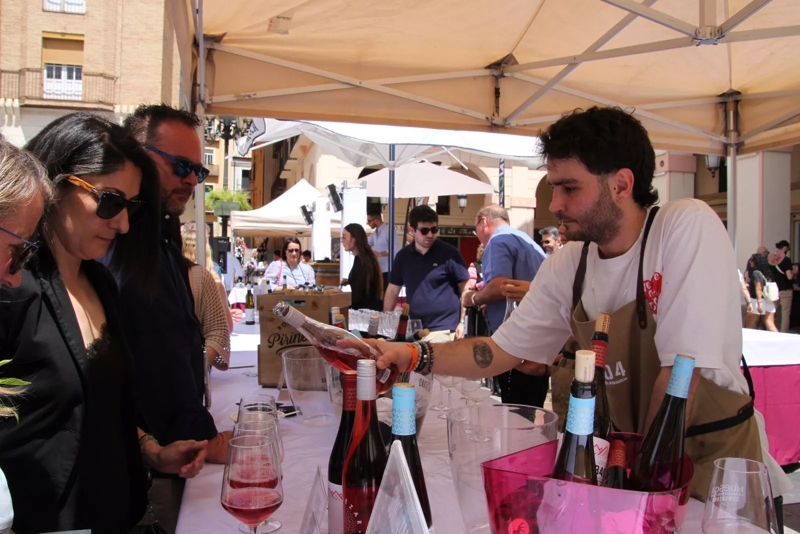 Huesca acoge el tour de la Ruta del Vino Somontano. Foto Carlos Neofato