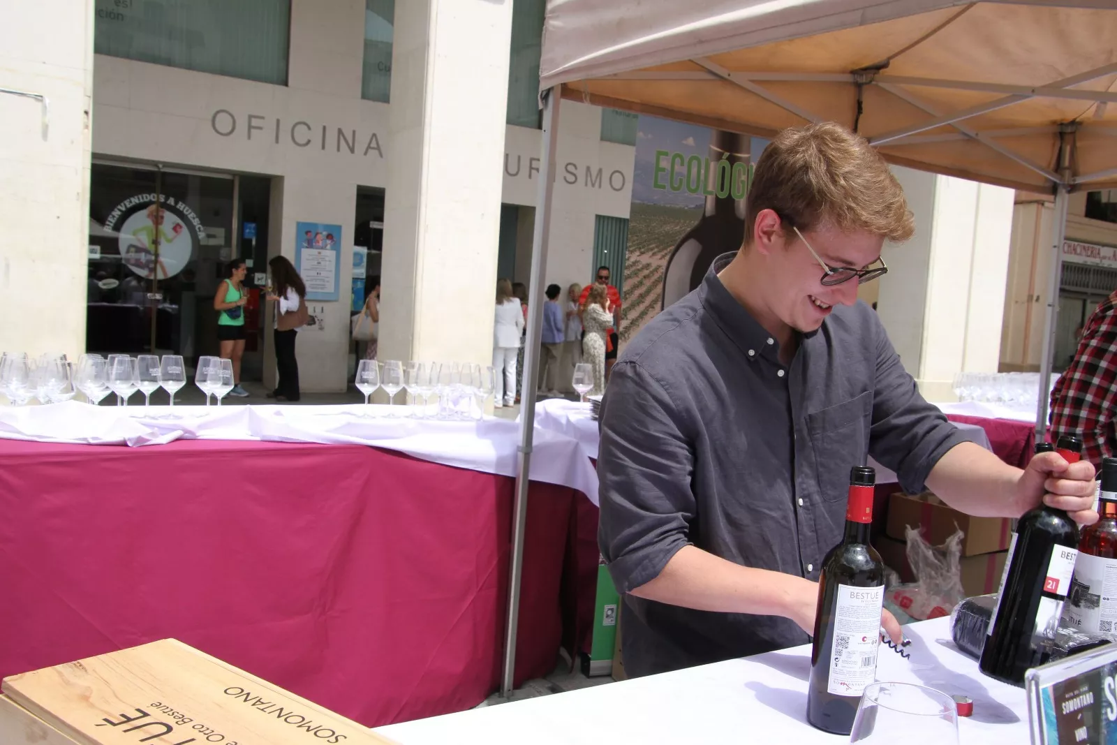 Huesca acoge el tour de la Ruta del Vino Somontano. Foto Carlos Neofato