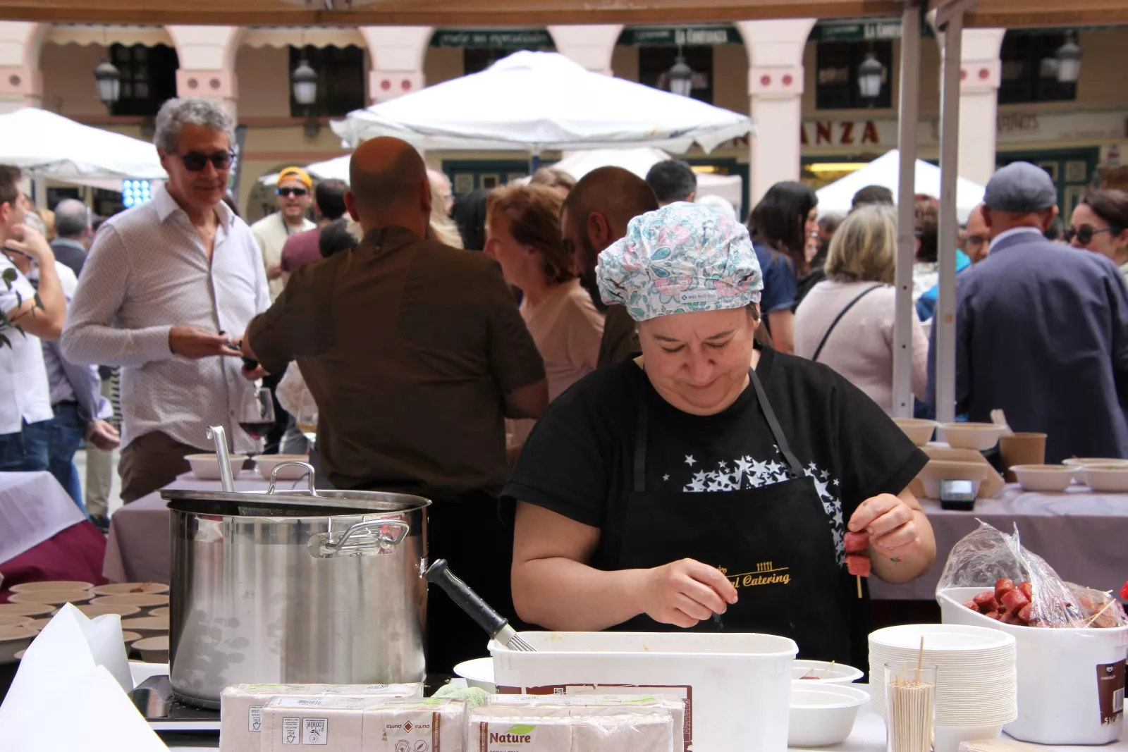 Imagen de una pasada edición de la Ruta del Vino Somontano. Foto Carlos Neofato