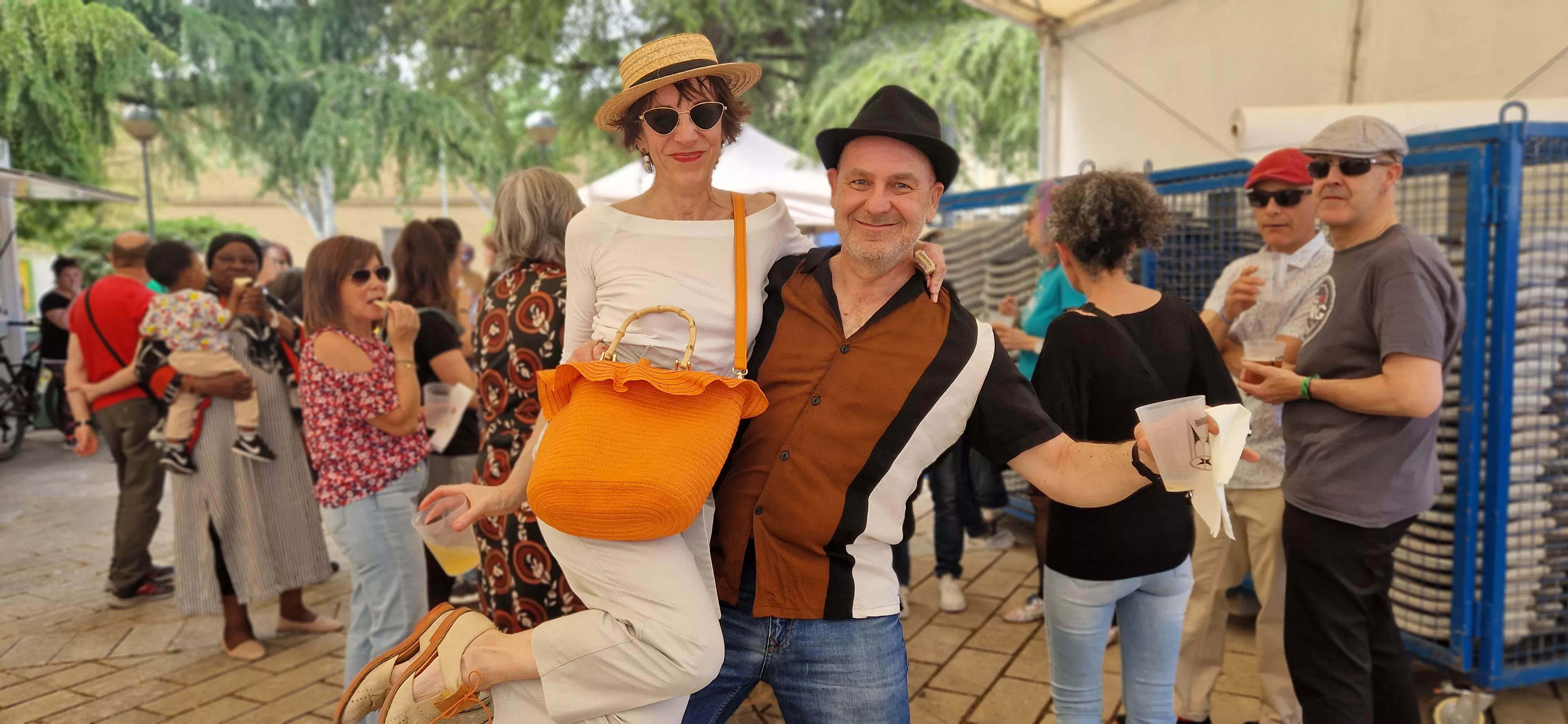 Integrantes de Huesconswing. Foto Myriam Martínez