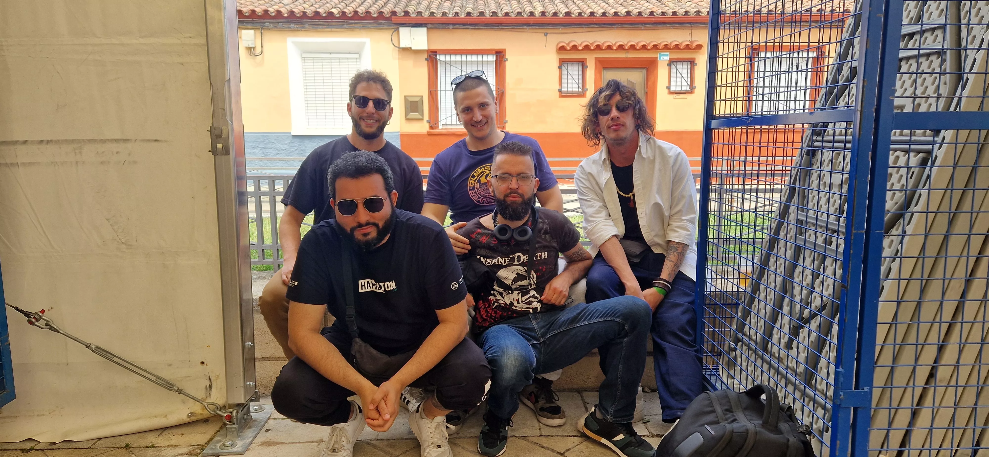 Prolegómenos de la comida popular del Barriofest 2024. Foto Myriam Martínez