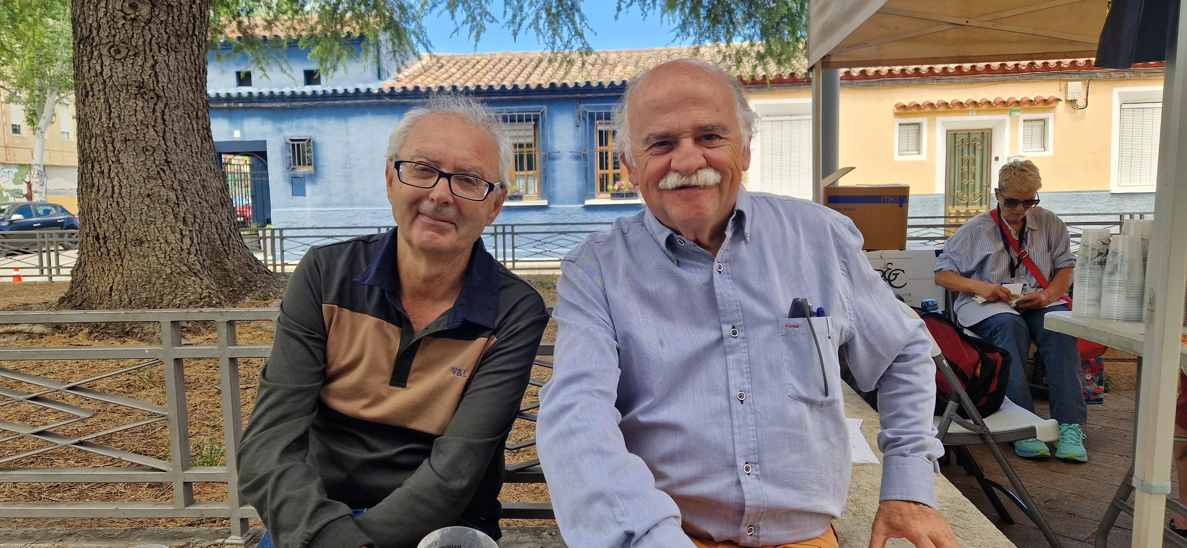 Prolegómenos de la comida popular del Barriofest 2024. Foto Myriam Martínez