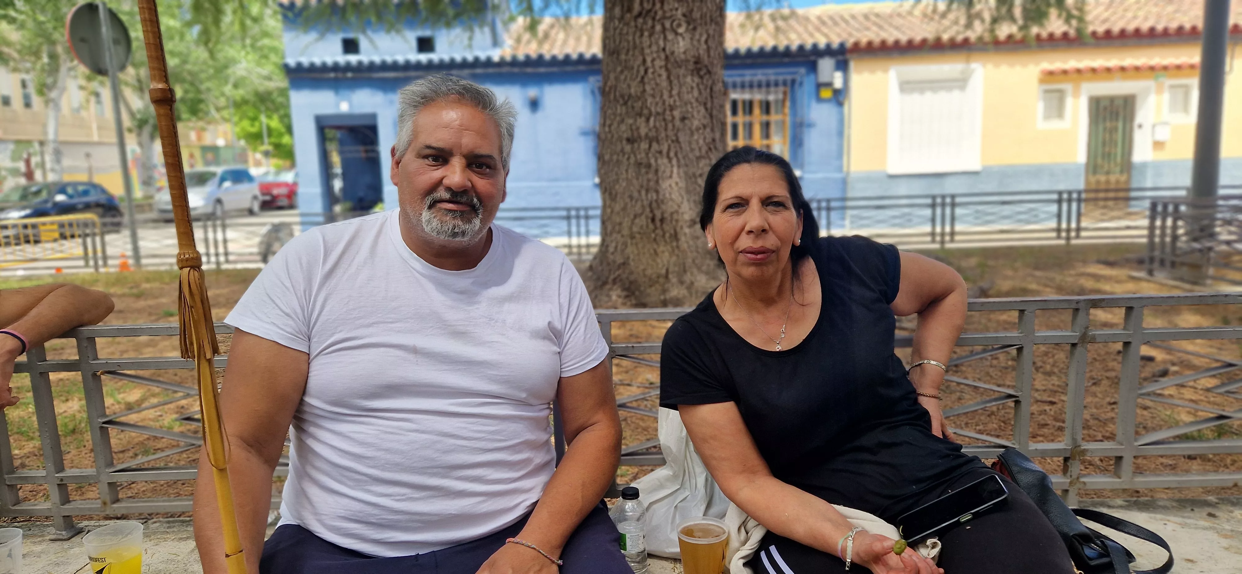 Prolegómenos de la comida popular del Barriofest 2024. Foto Myriam Martínez