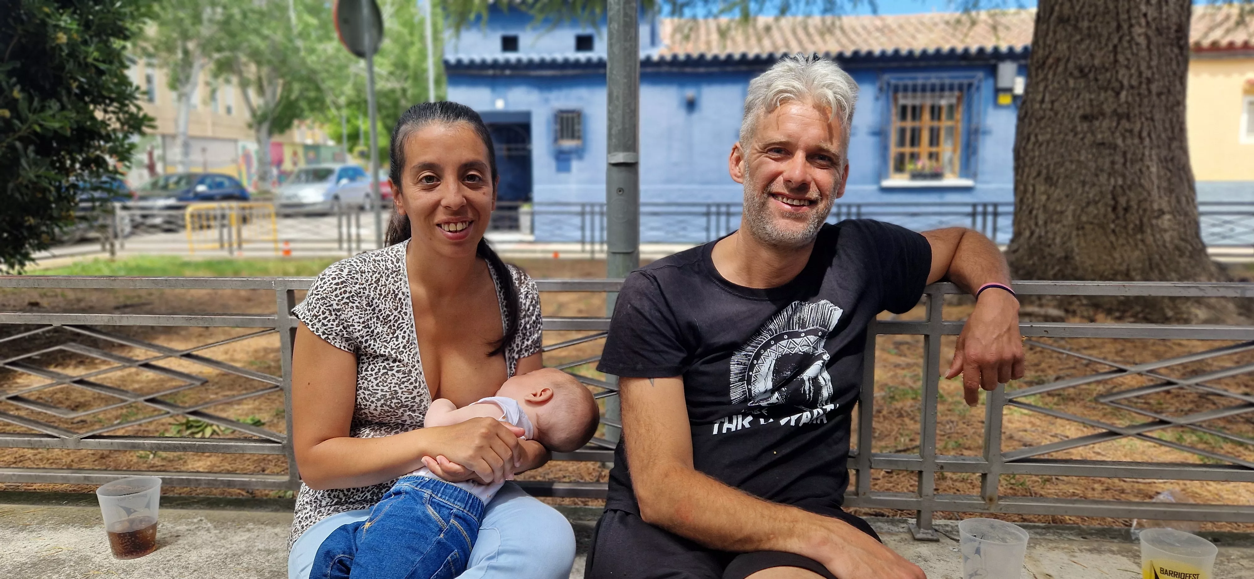 Prolegómenos de la comida popular del Barriofest 2024. Foto Myriam Martínez