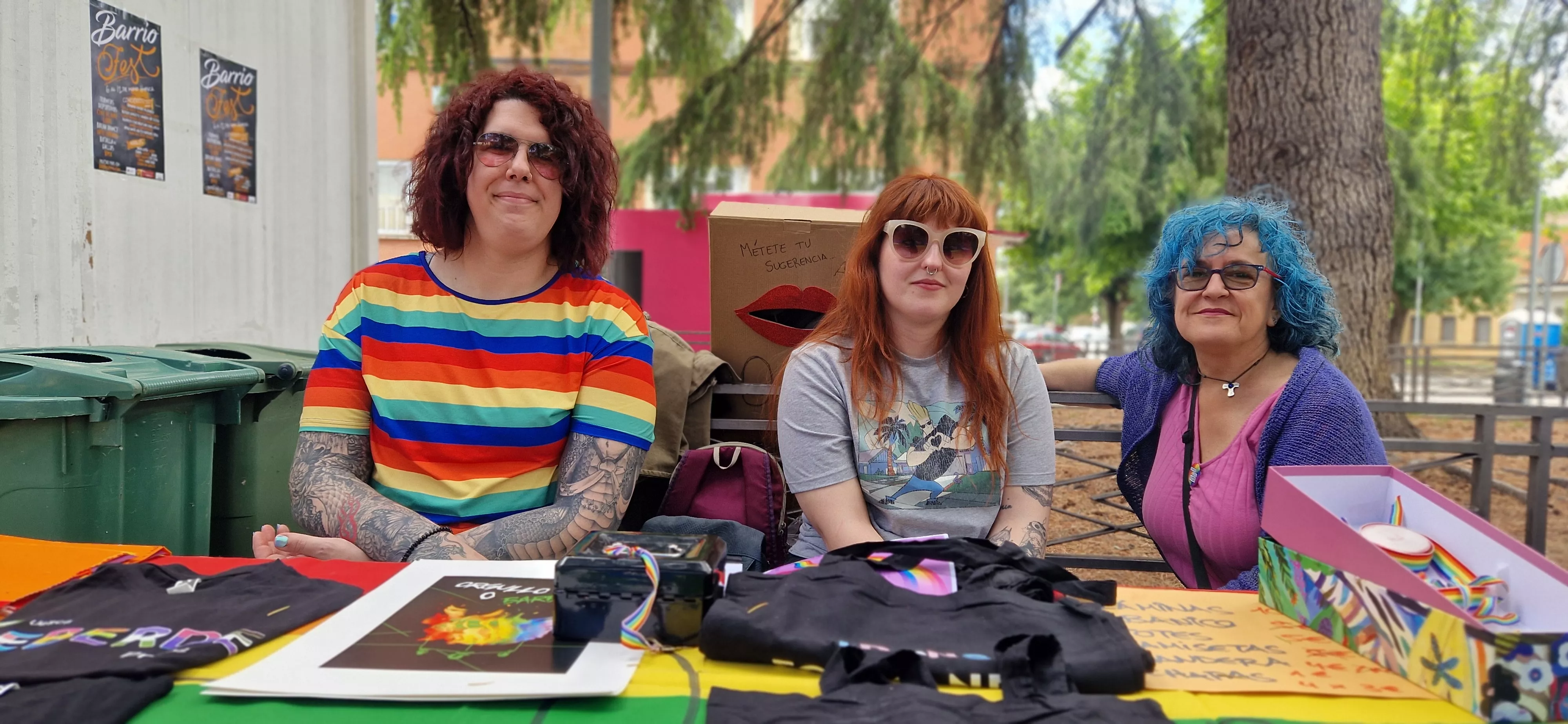 Prolegómenos de la comida popular del Barriofest 2024. Foto Myriam Martínez