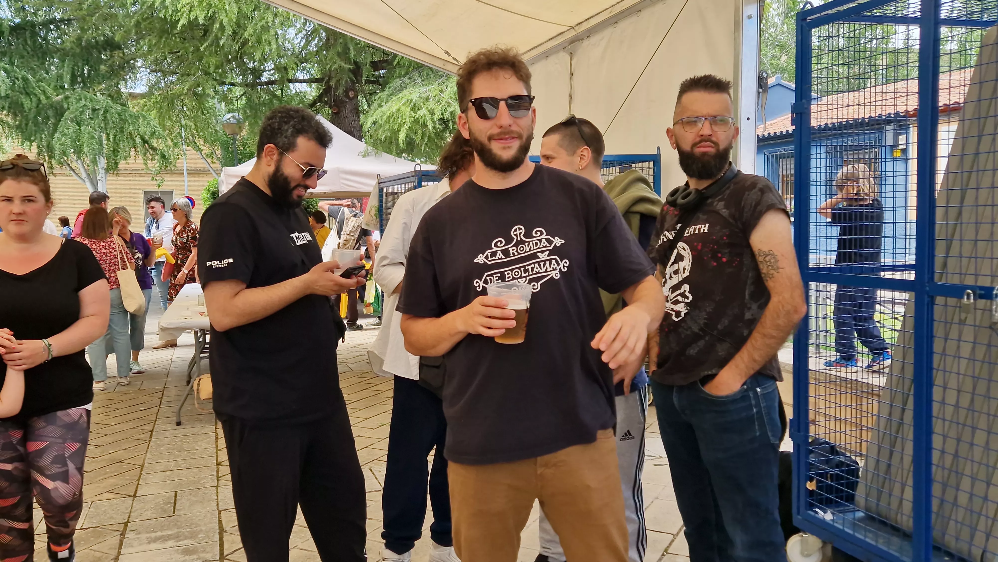 Pruebas de sonido. Foto Myriam Martínez