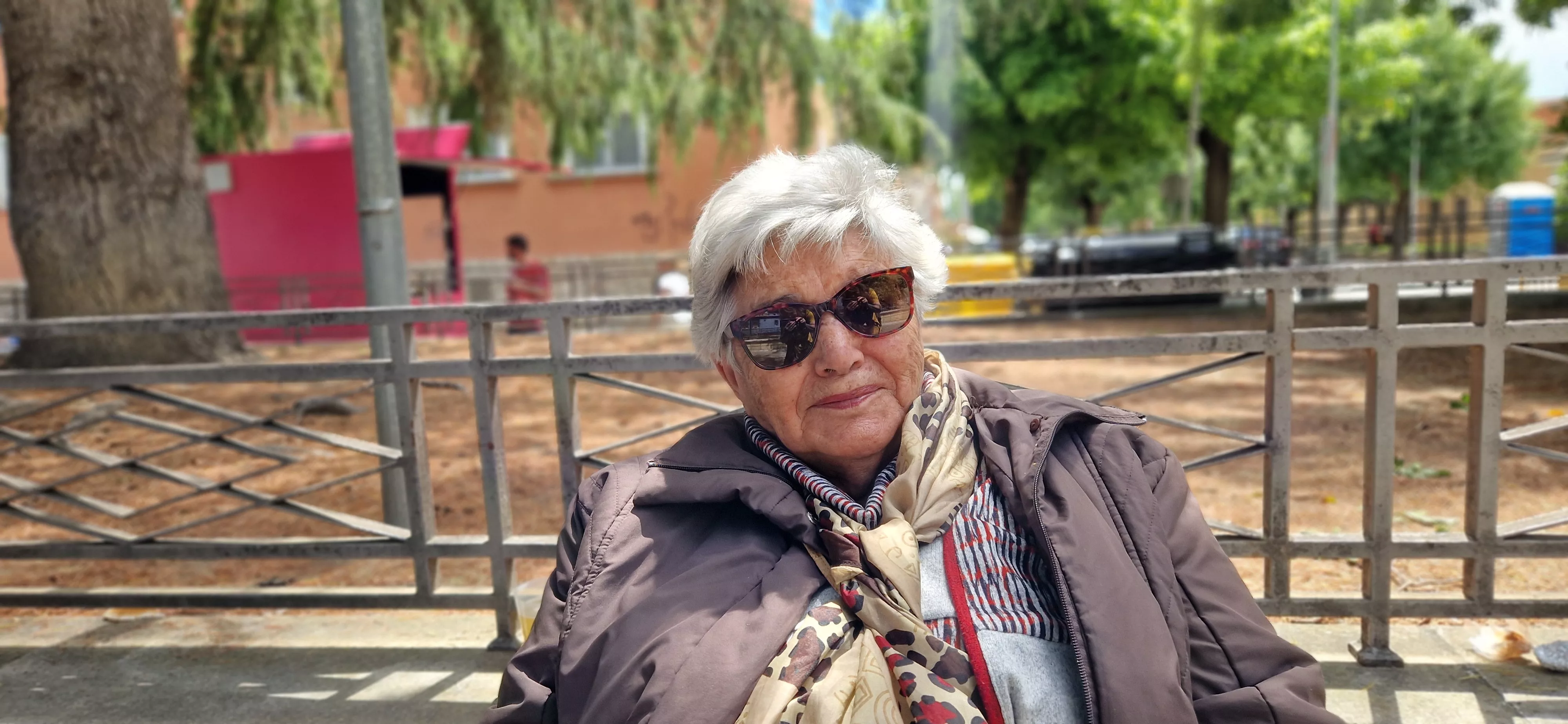 Comida popular de Barriofest 2024. Foto Myriam Martínez