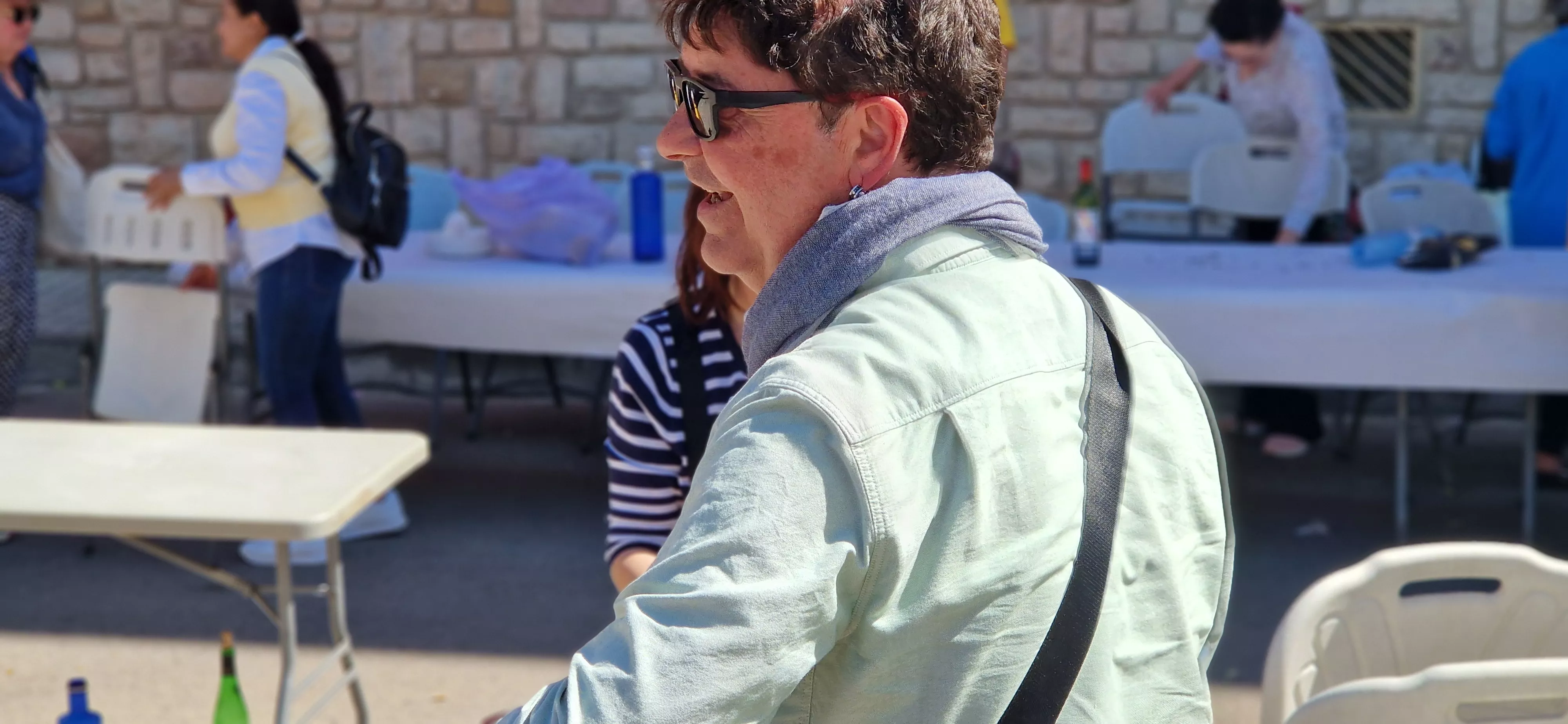 Comida popular de Barriofest 2024. Foto Myriam Martínez