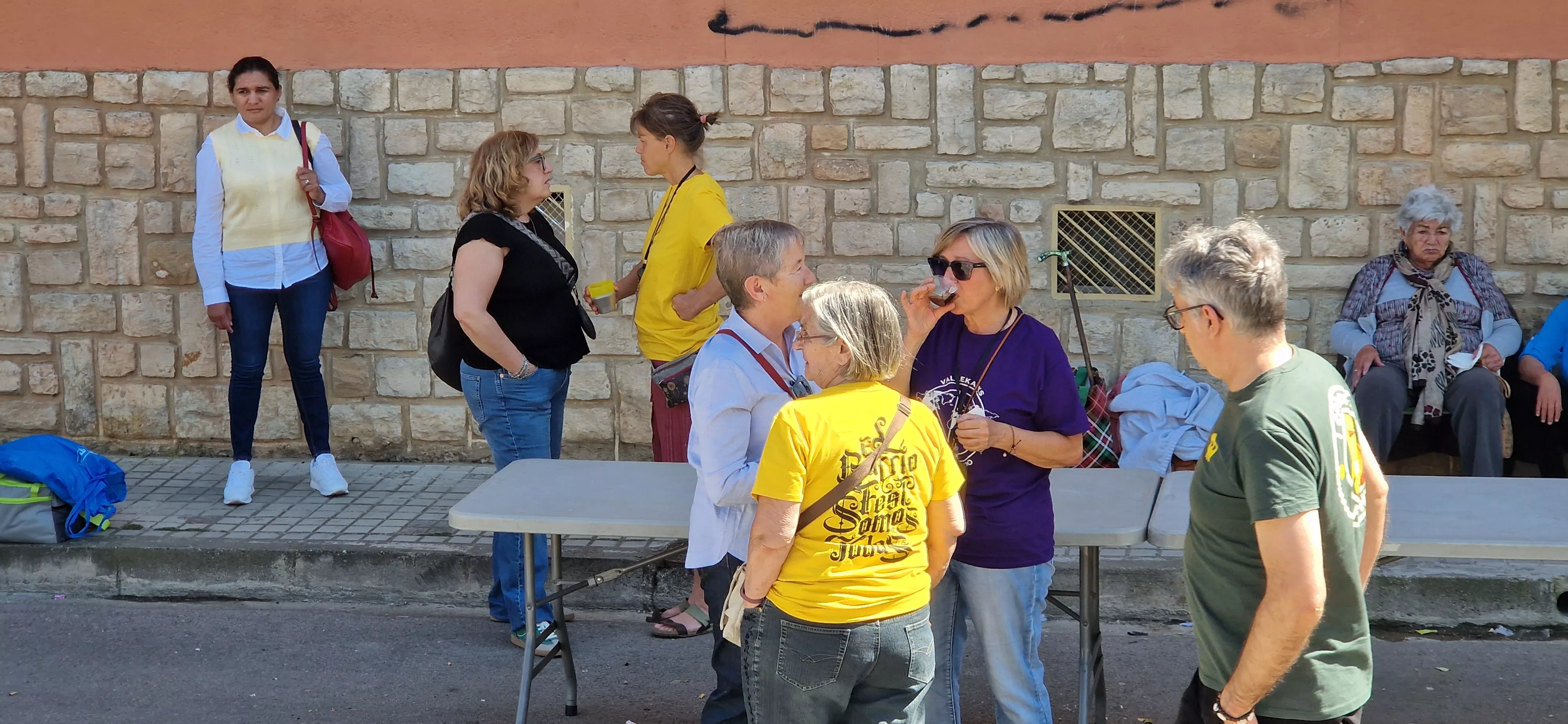 Comida popular de Barriofest 2024. Foto Myriam Martínez