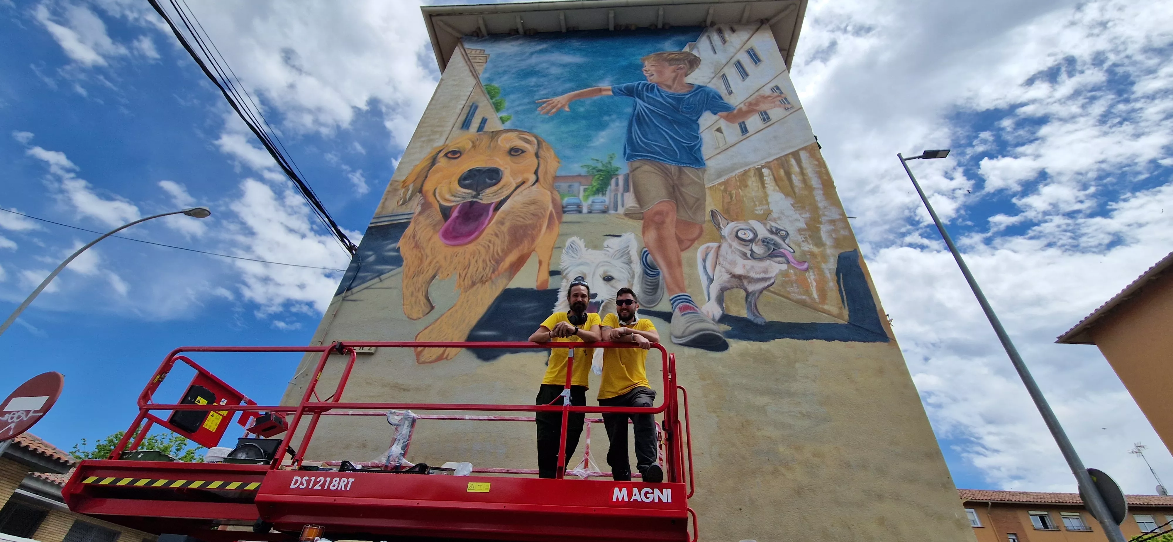 Ruta de los Murales del Perpetuo Socorro. Foto Myriam Martínez