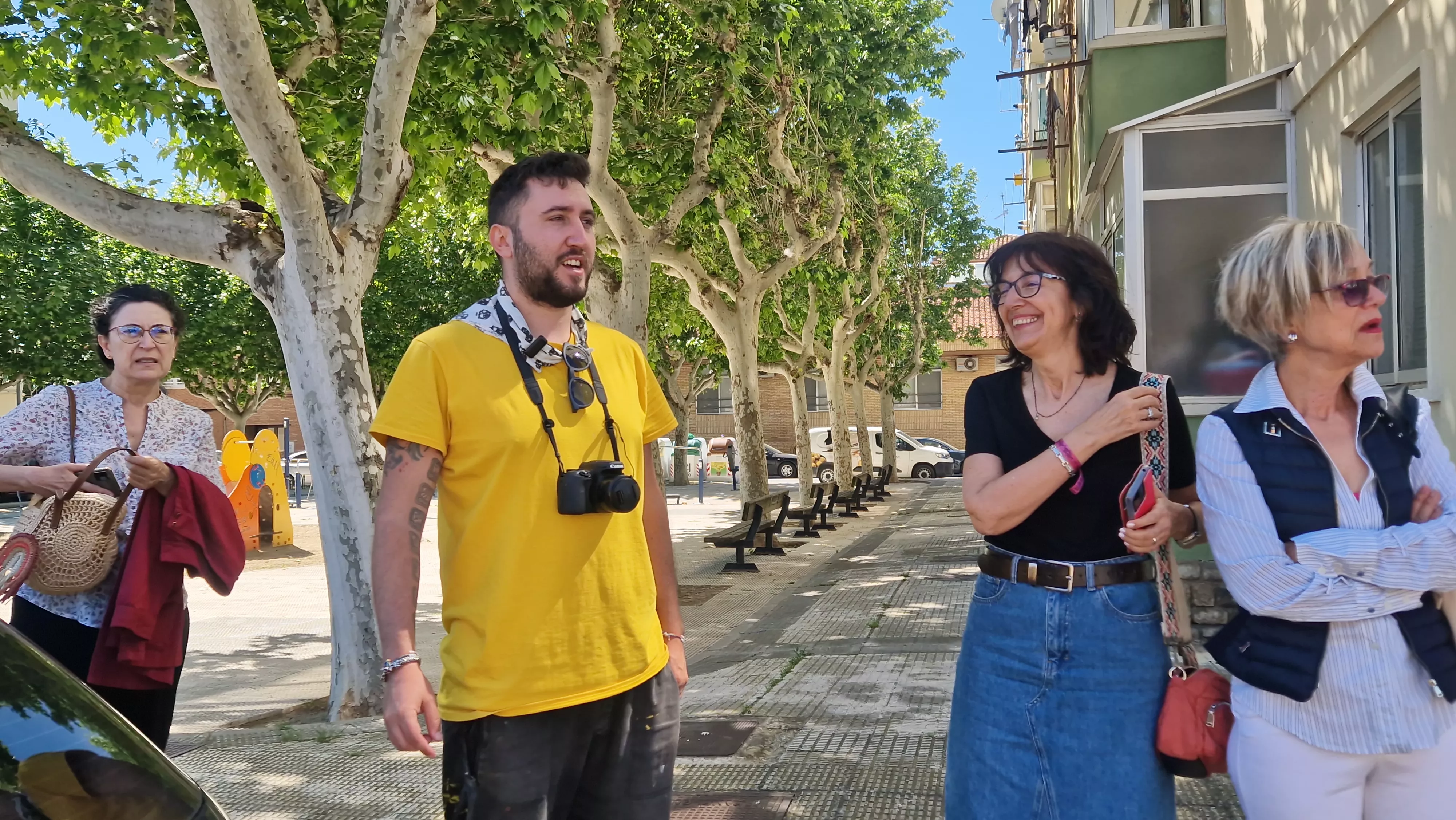 Ruta de los Murales del Perpetuo Socorro. Foto Myriam Martínez