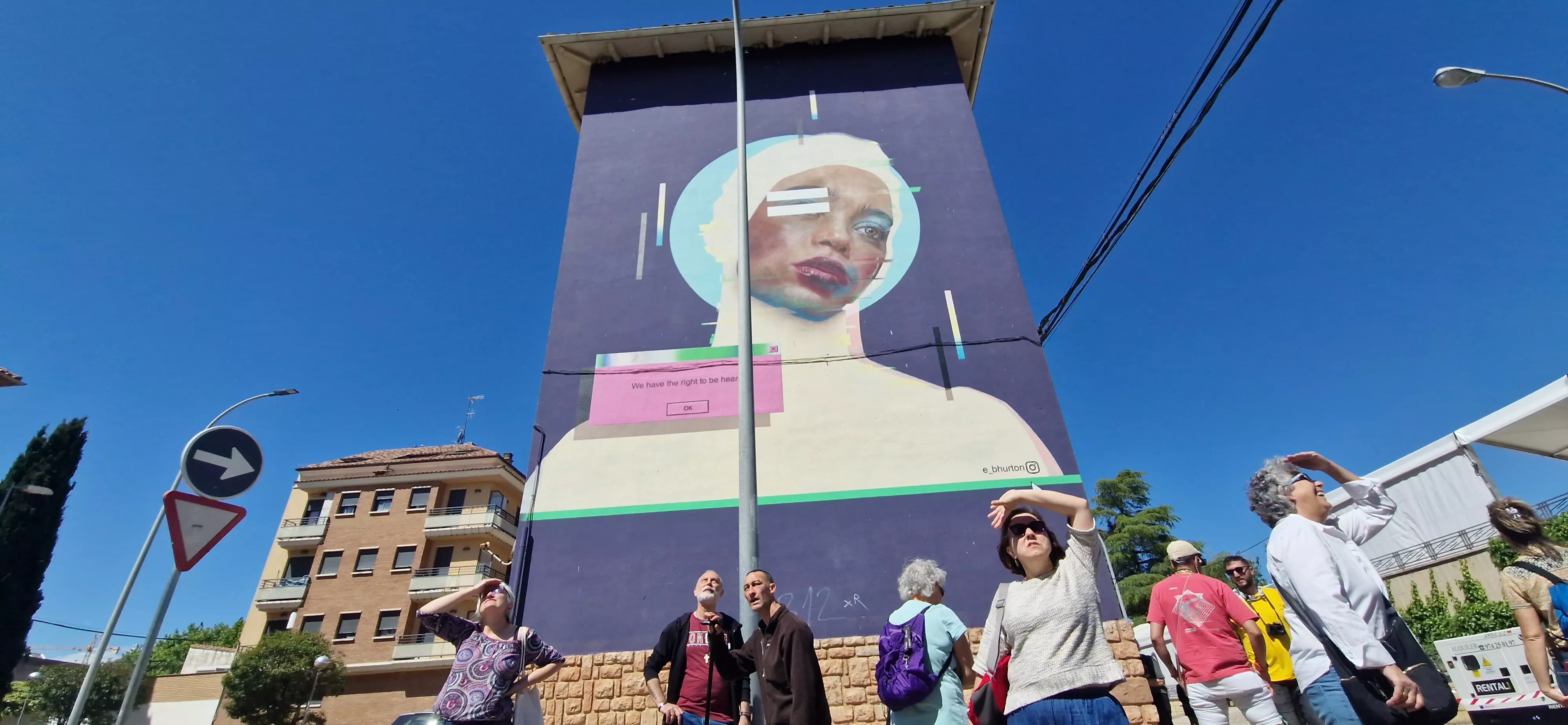 Ruta de los Murales del Perpetuo Socorro. Foto Myriam Martínez