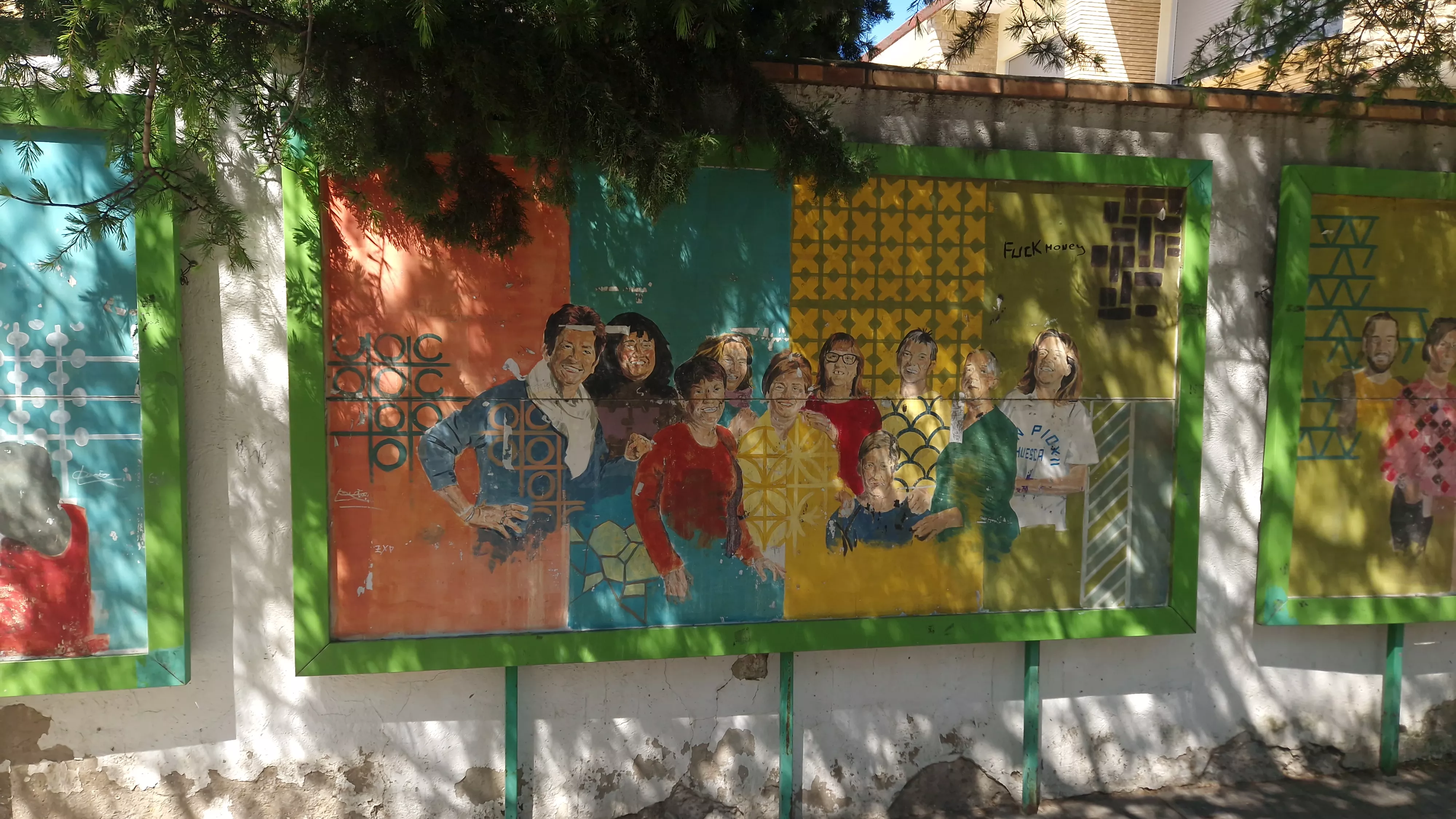 Ruta de los Murales del Perpetuo Socorro. Foto Myriam Martínez