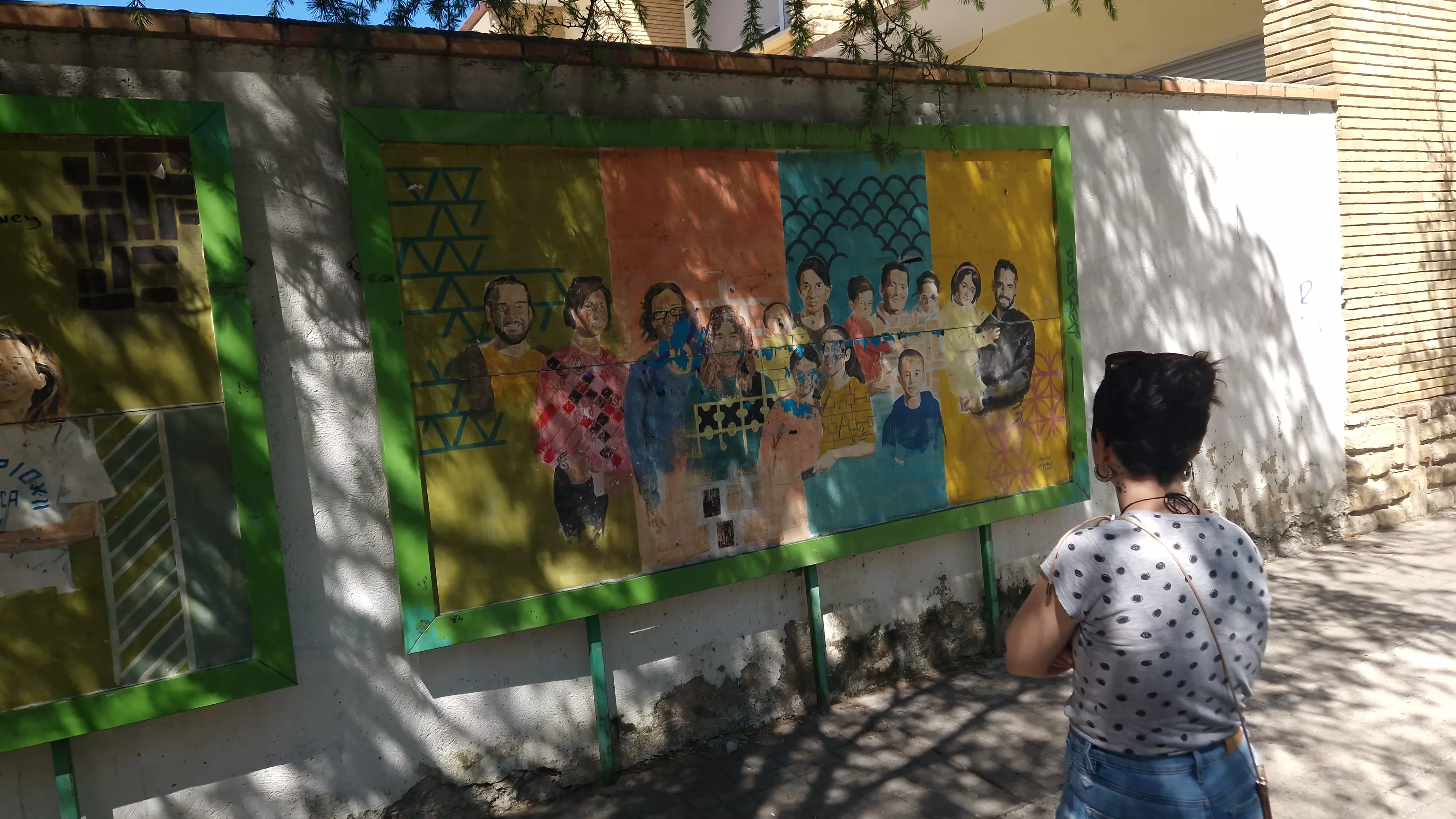 Ruta de los Murales del Perpetuo Socorro. Foto Myriam Martínez