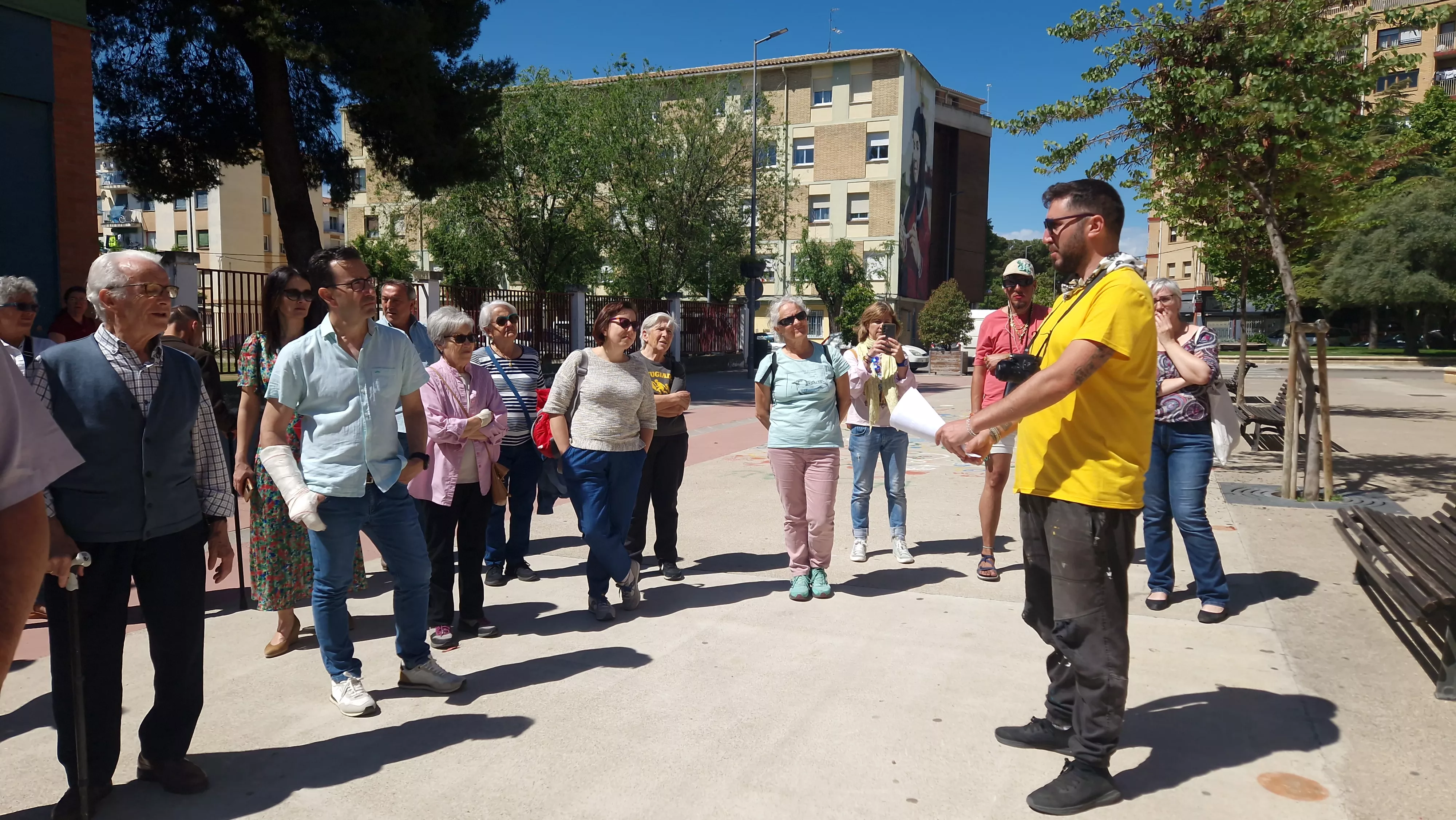 Ruta de los Murales del Perpetuo Socorro. Foto Myriam Martínez