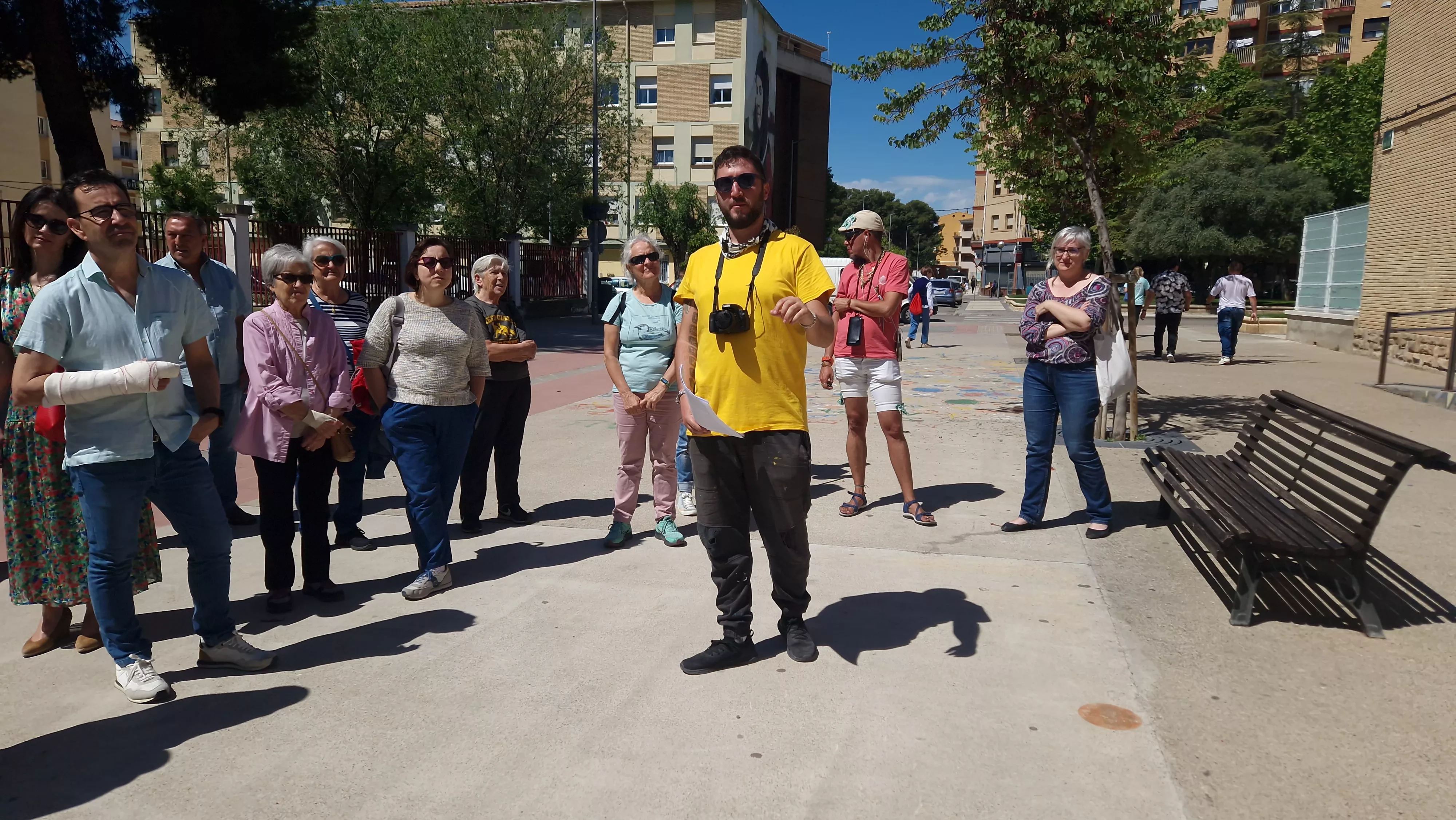 Ruta de los Murales del Perpetuo Socorro. Foto Myriam Martínez
