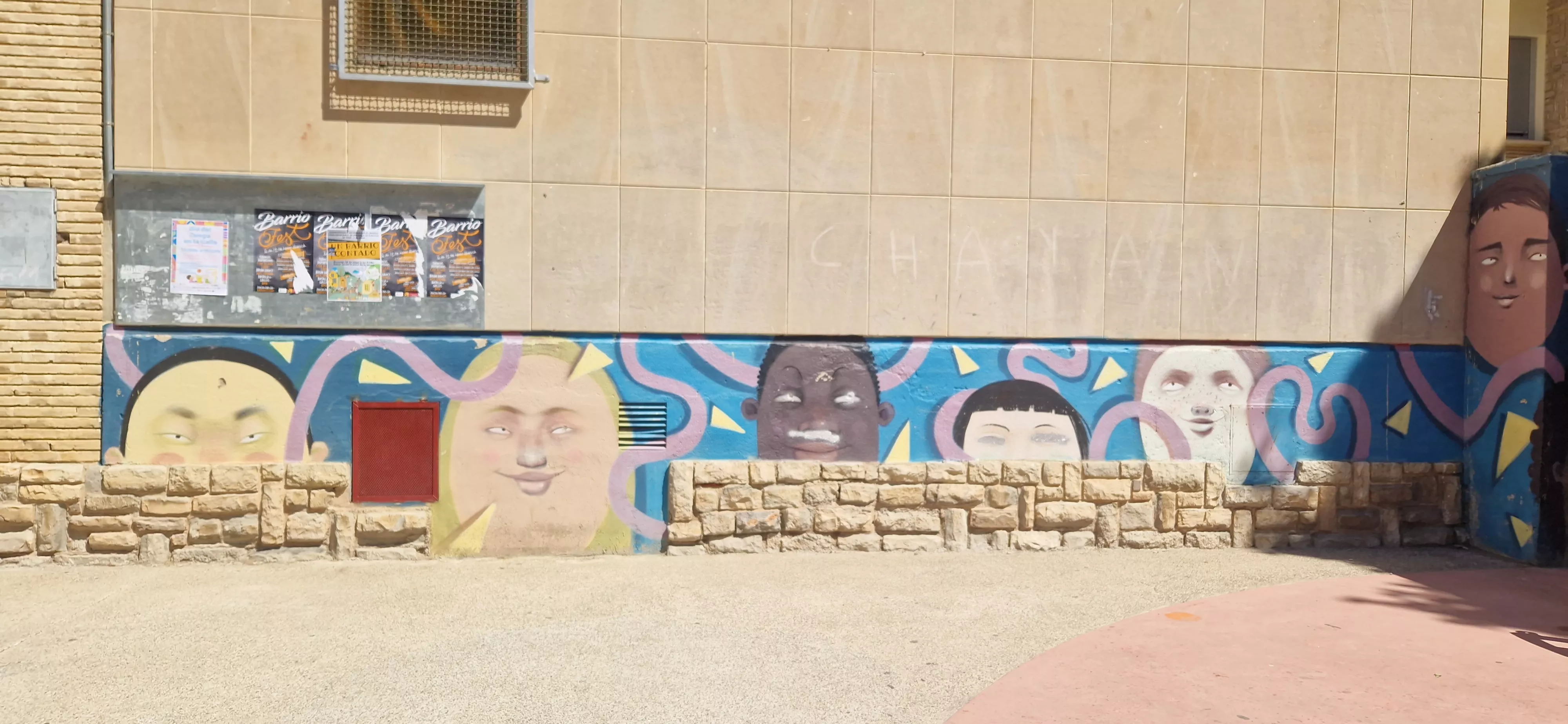 Ruta de los Murales del Perpetuo Socorro. Foto Myriam Martínez