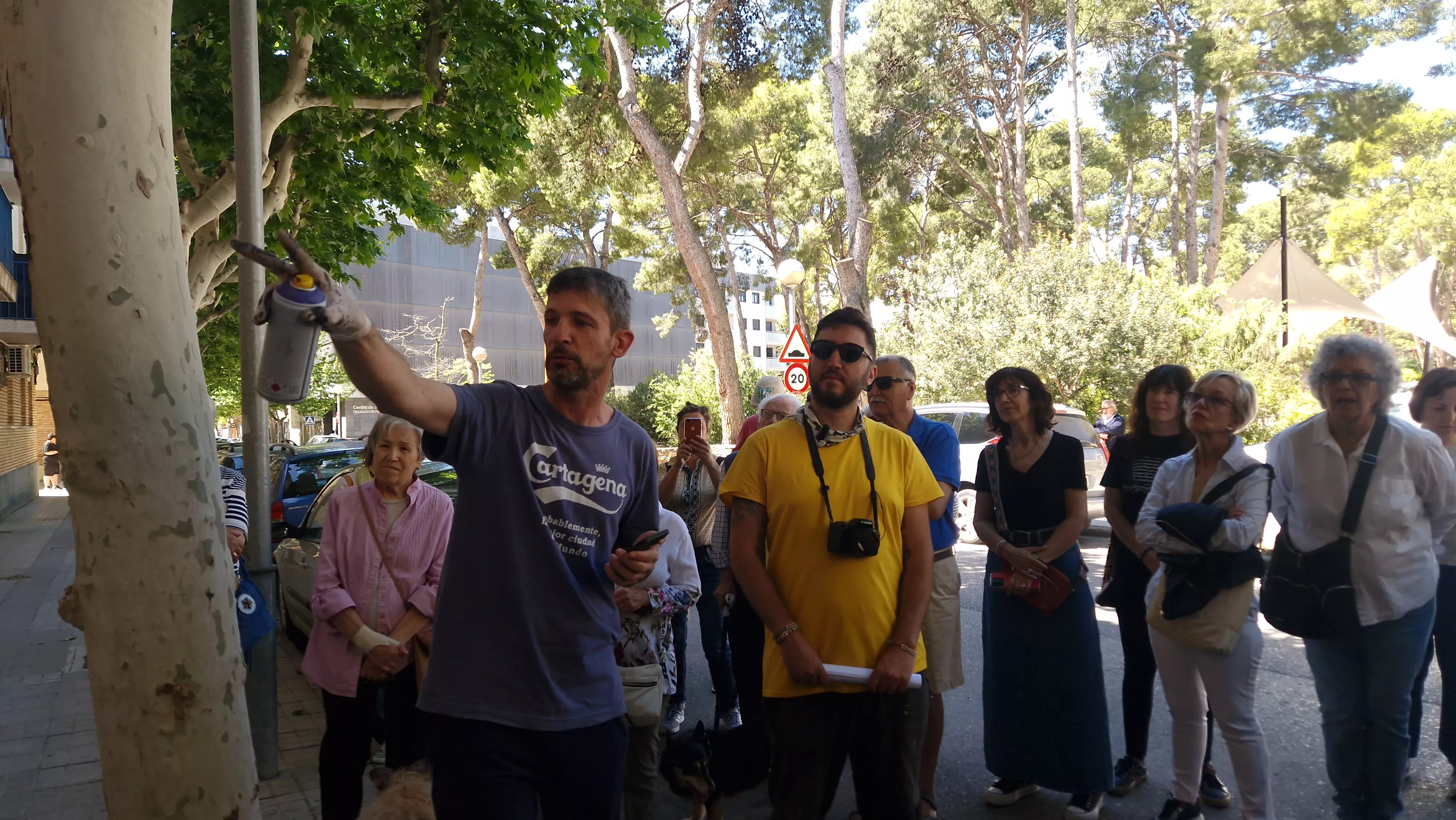 Ruta de los Murales del Perpetuo Socorro. Foto Myriam Martínez