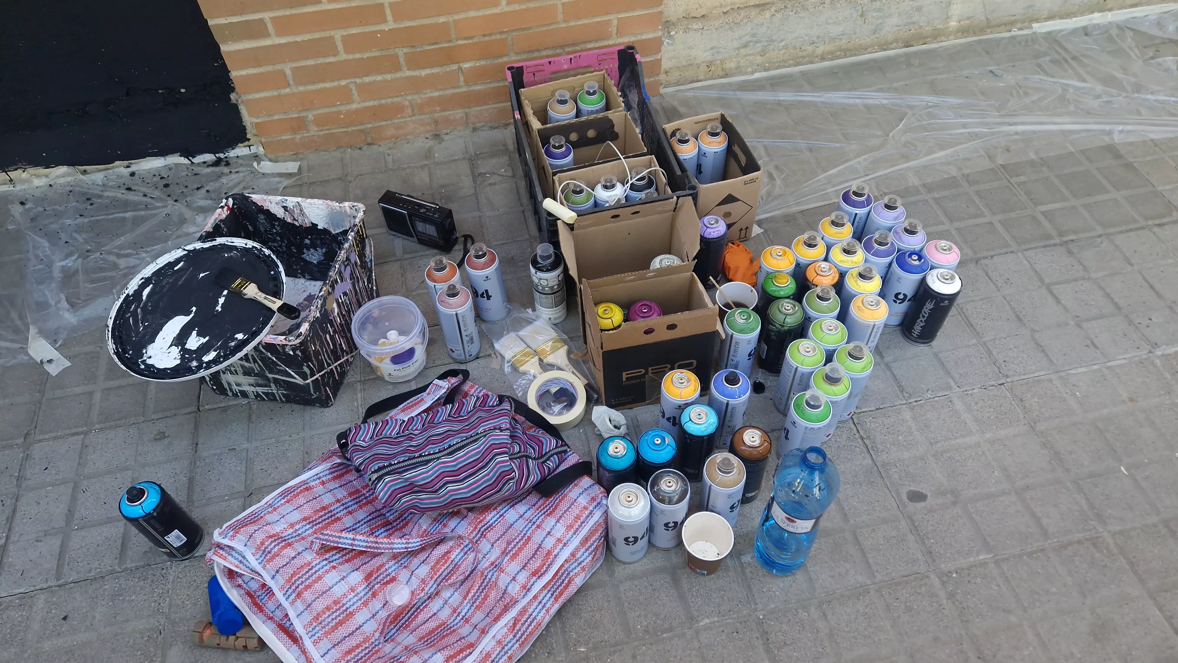 Ruta de los Murales del Perpetuo Socorro. Foto Myriam Martínez