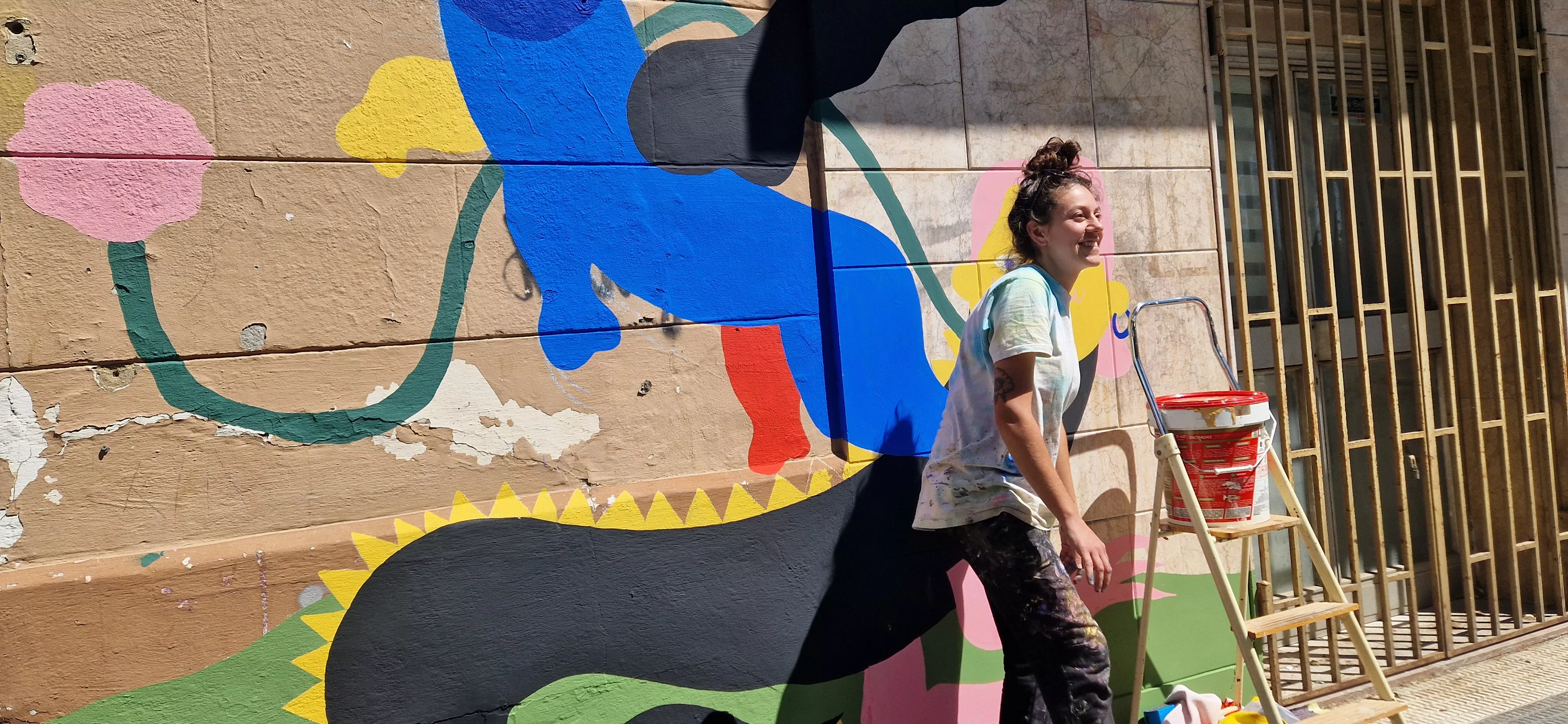 Ruta de los Murales del Perpetuo Socorro. Foto Myriam Martínez