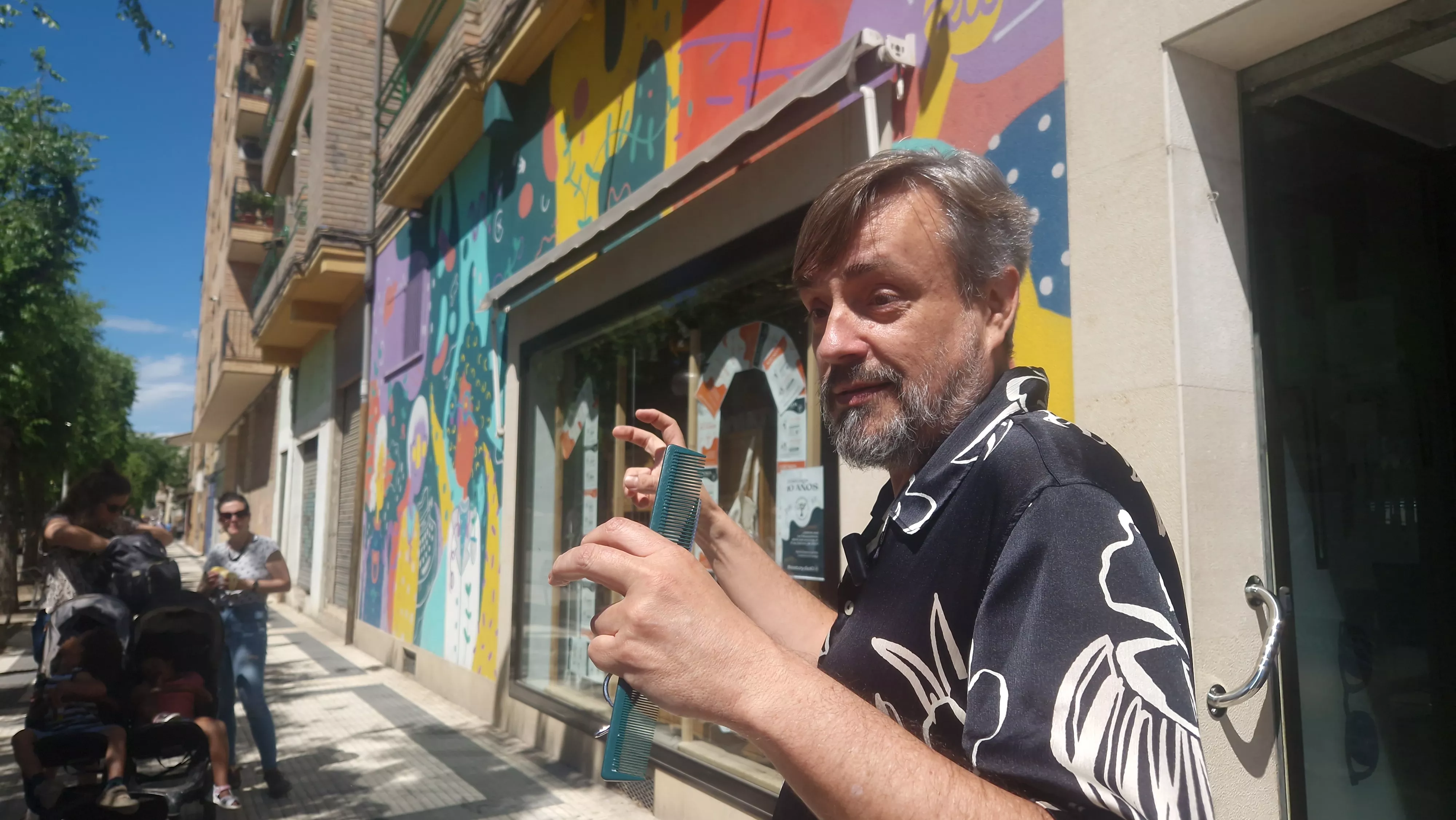 Ruta de los Murales del Perpetuo Socorro. Foto Myriam Martínez