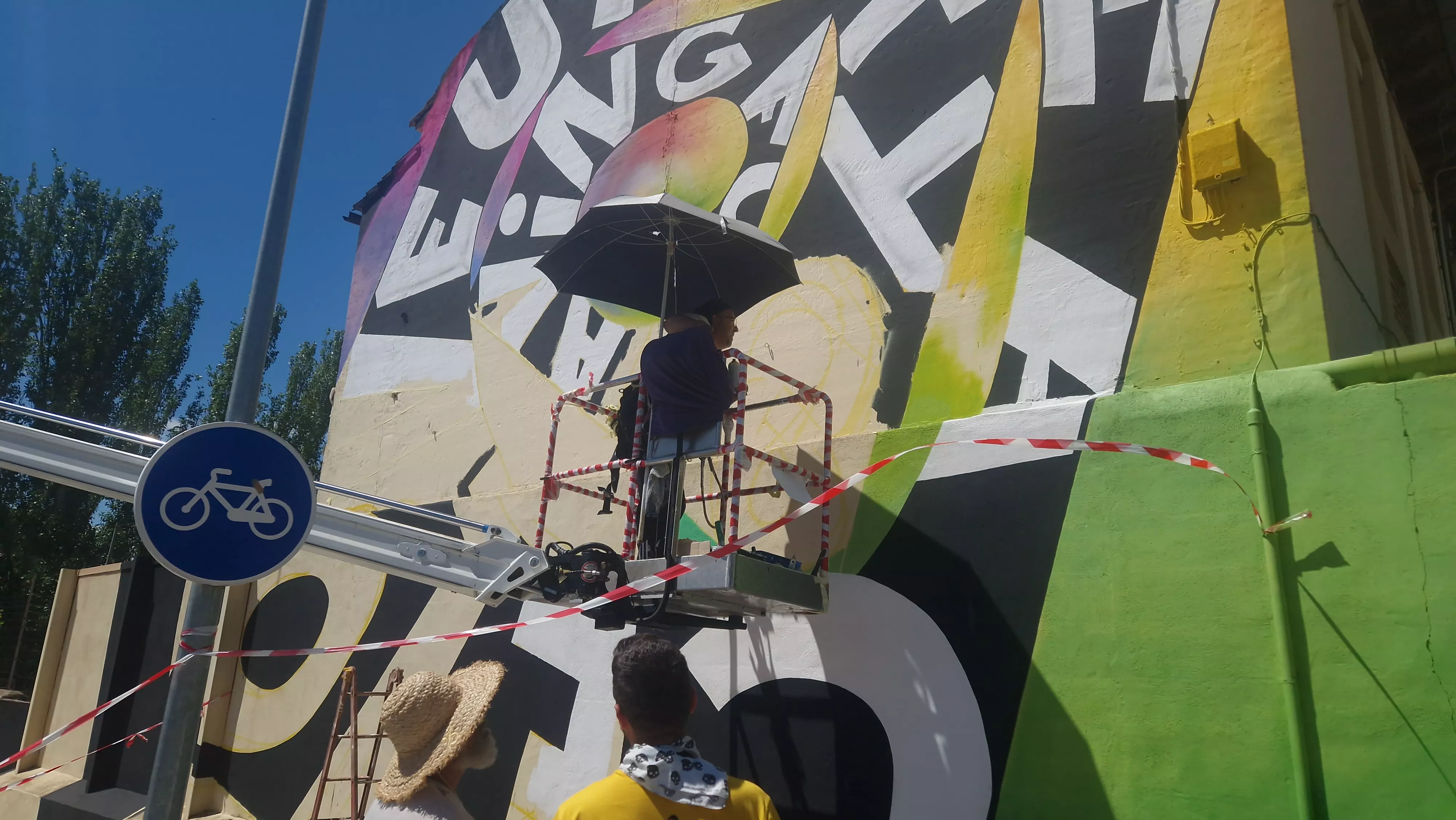 Ruta de los Murales del Perpetuo Socorro. Foto Myriam Martínez