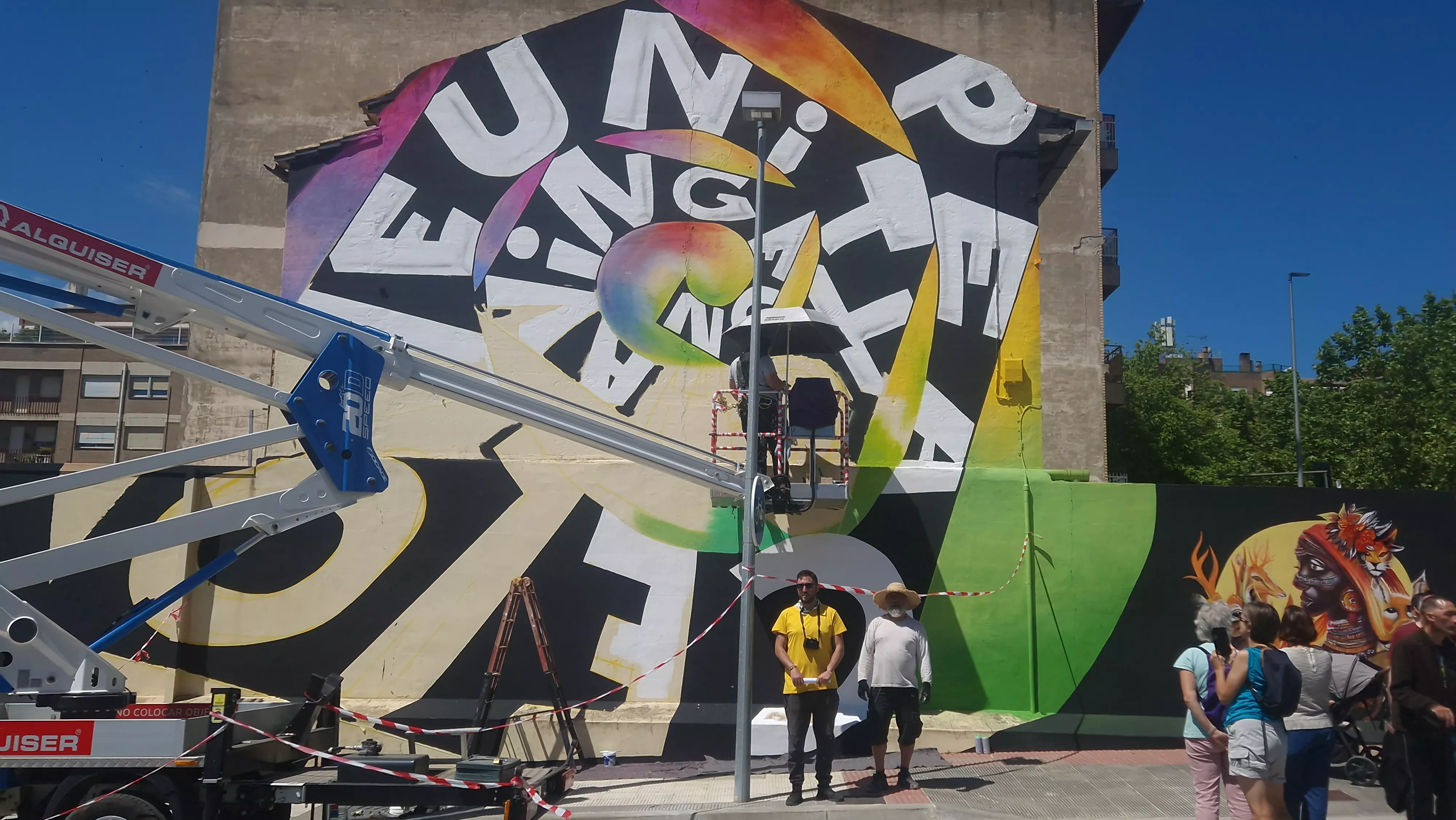 Ruta de los Murales del Perpetuo Socorro. Foto Myriam Martínez